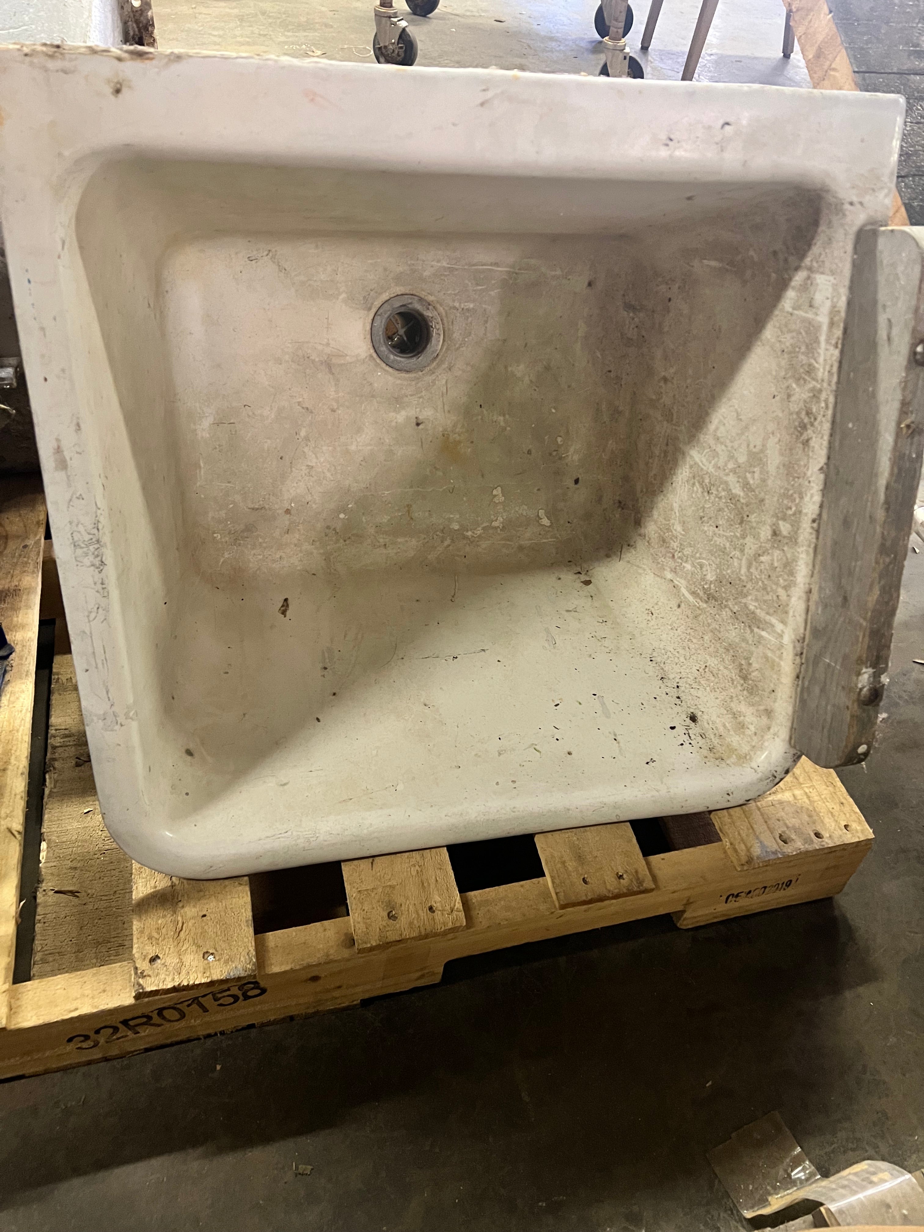 Twin Cast Iron Sink