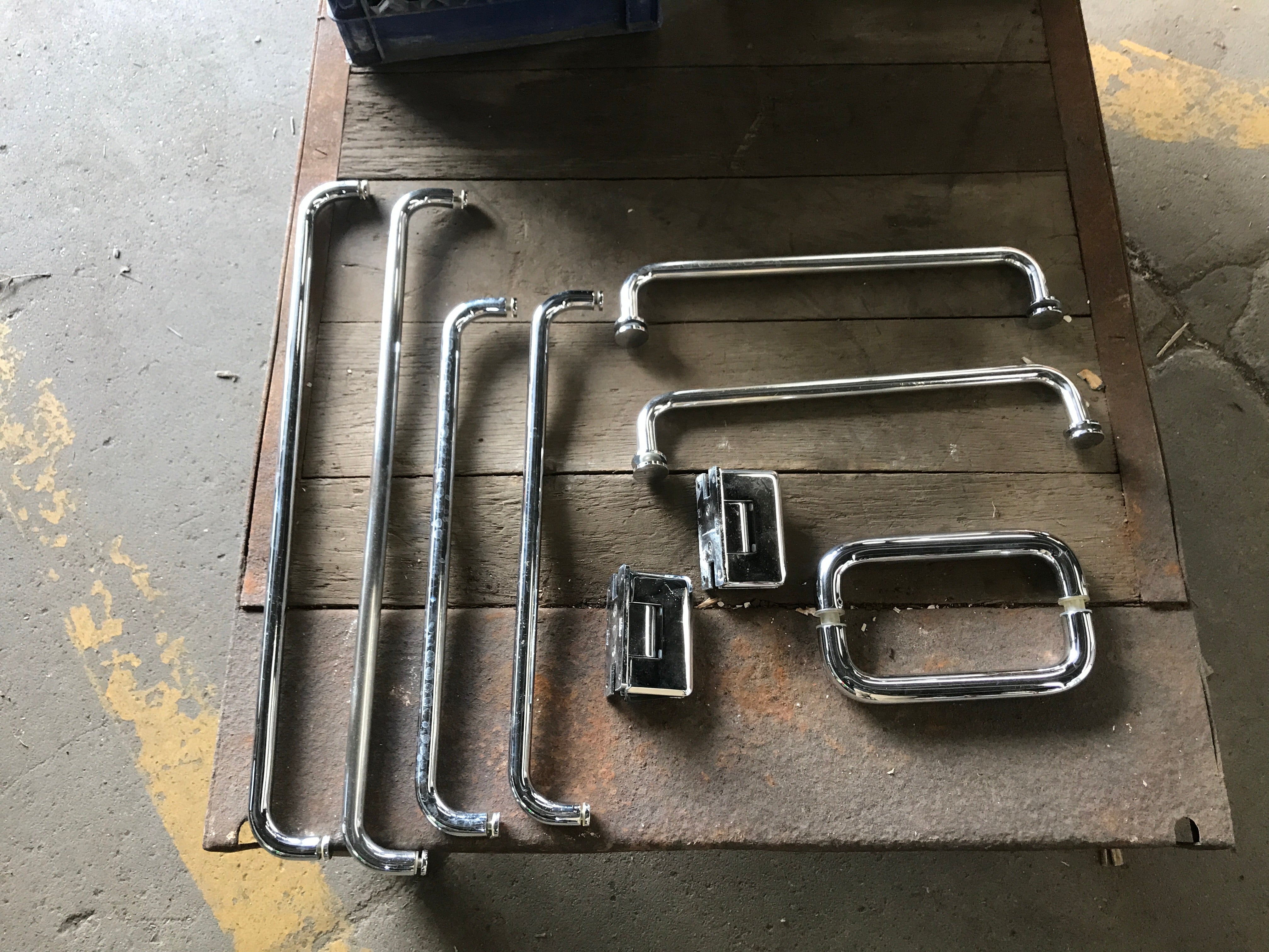 Shower door kit