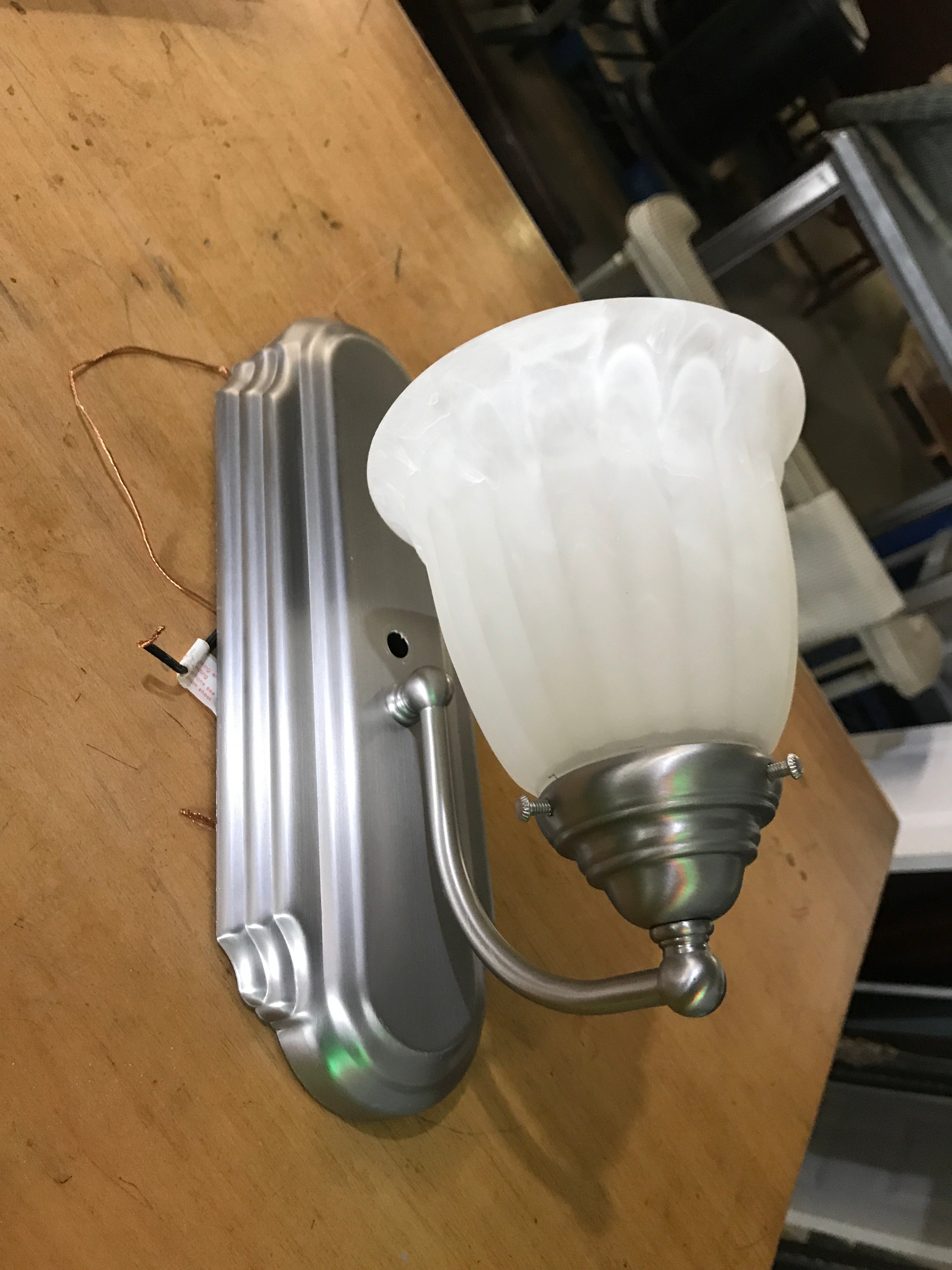 Wall Sconce with Glass