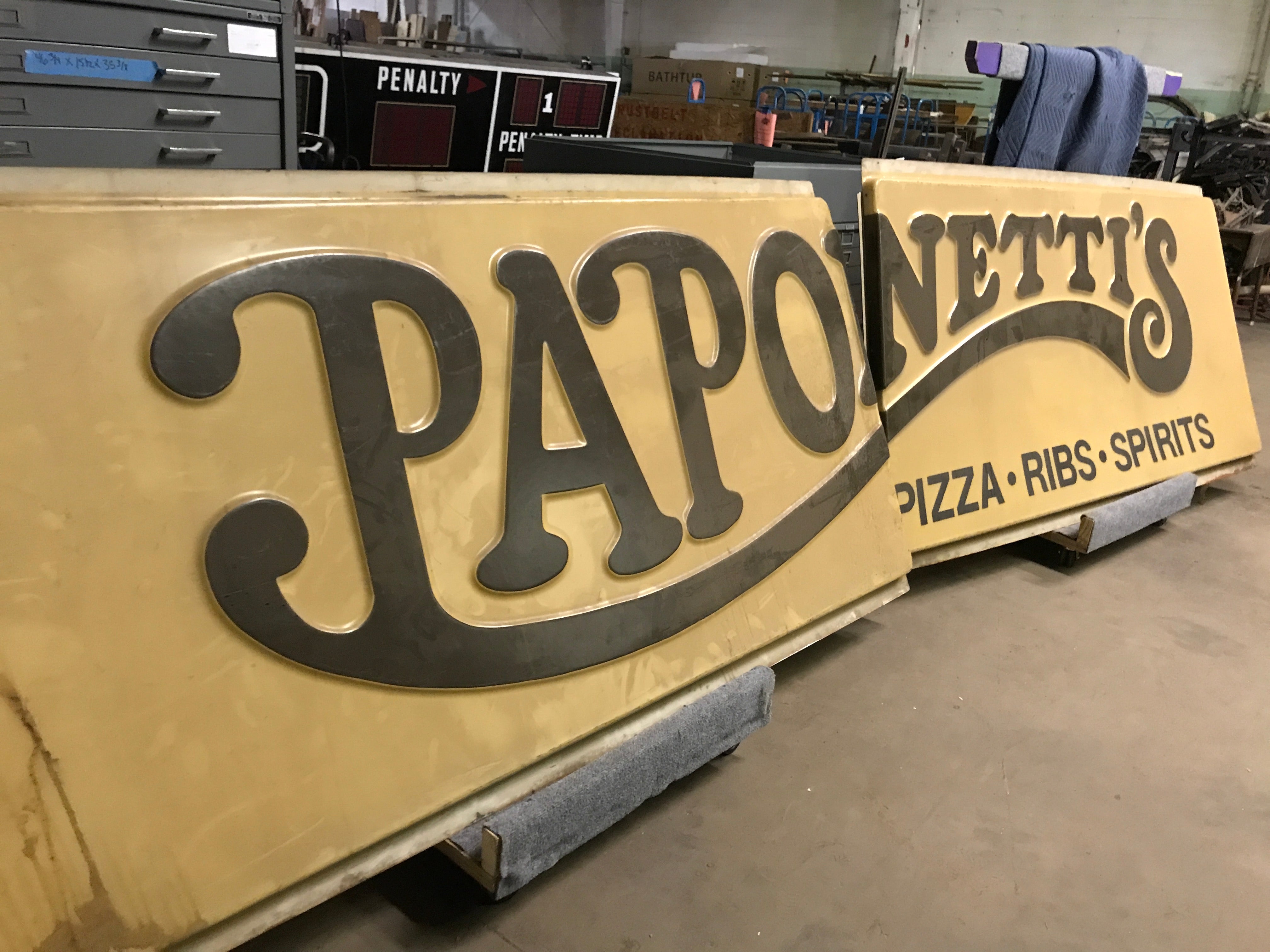 Vintage Restaurant Sign