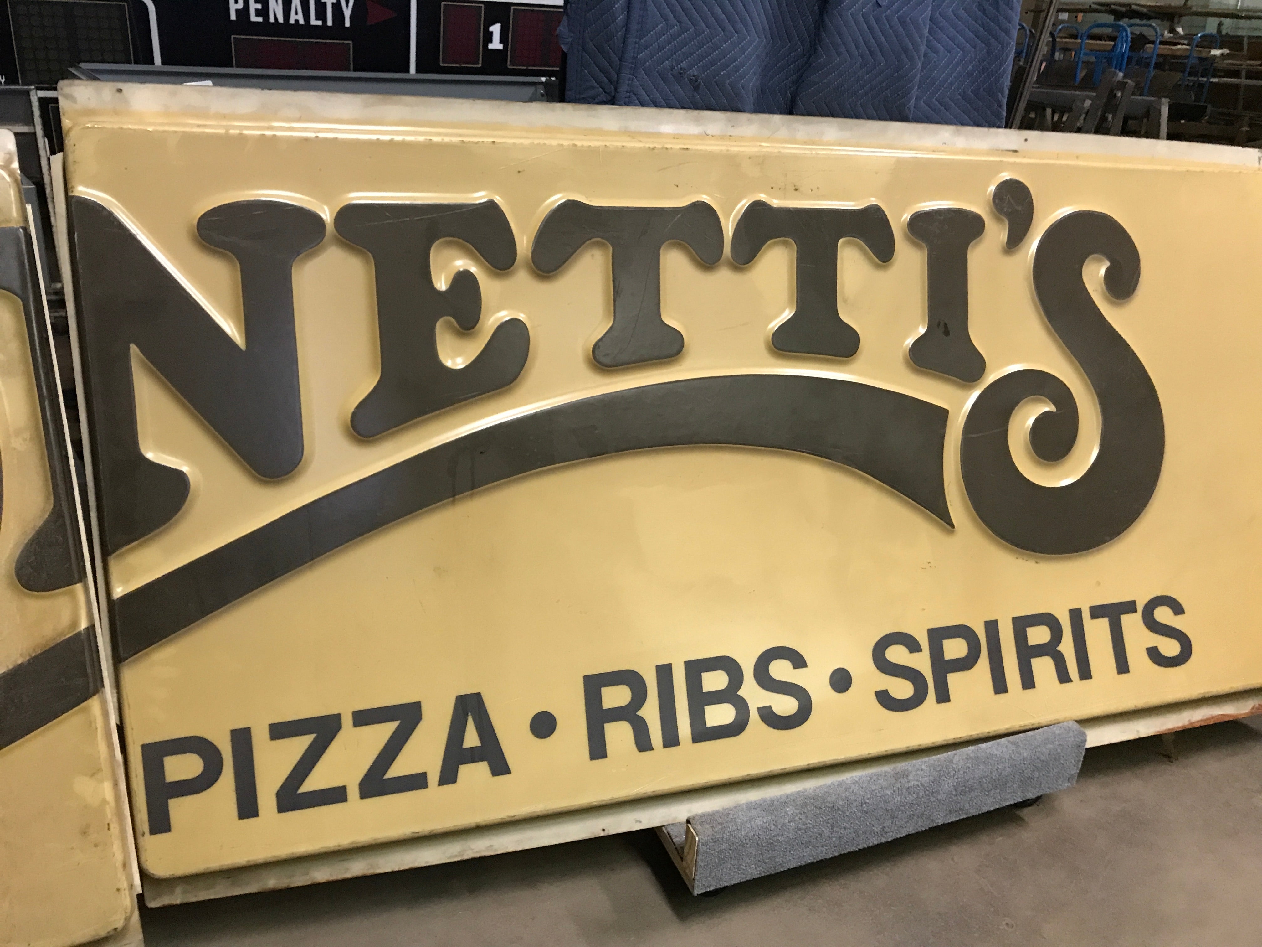 Vintage Restaurant Sign