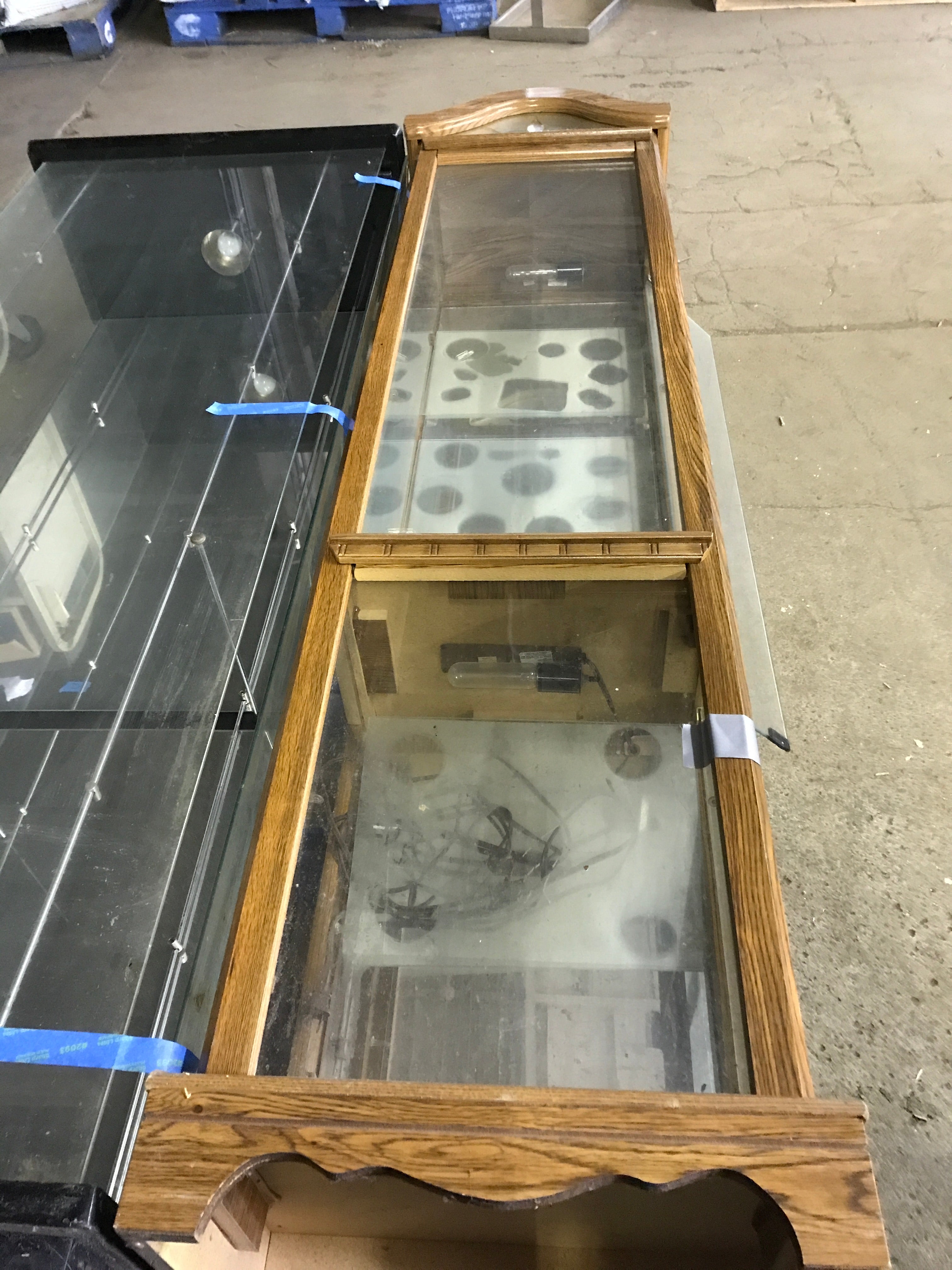 Wood cabinet