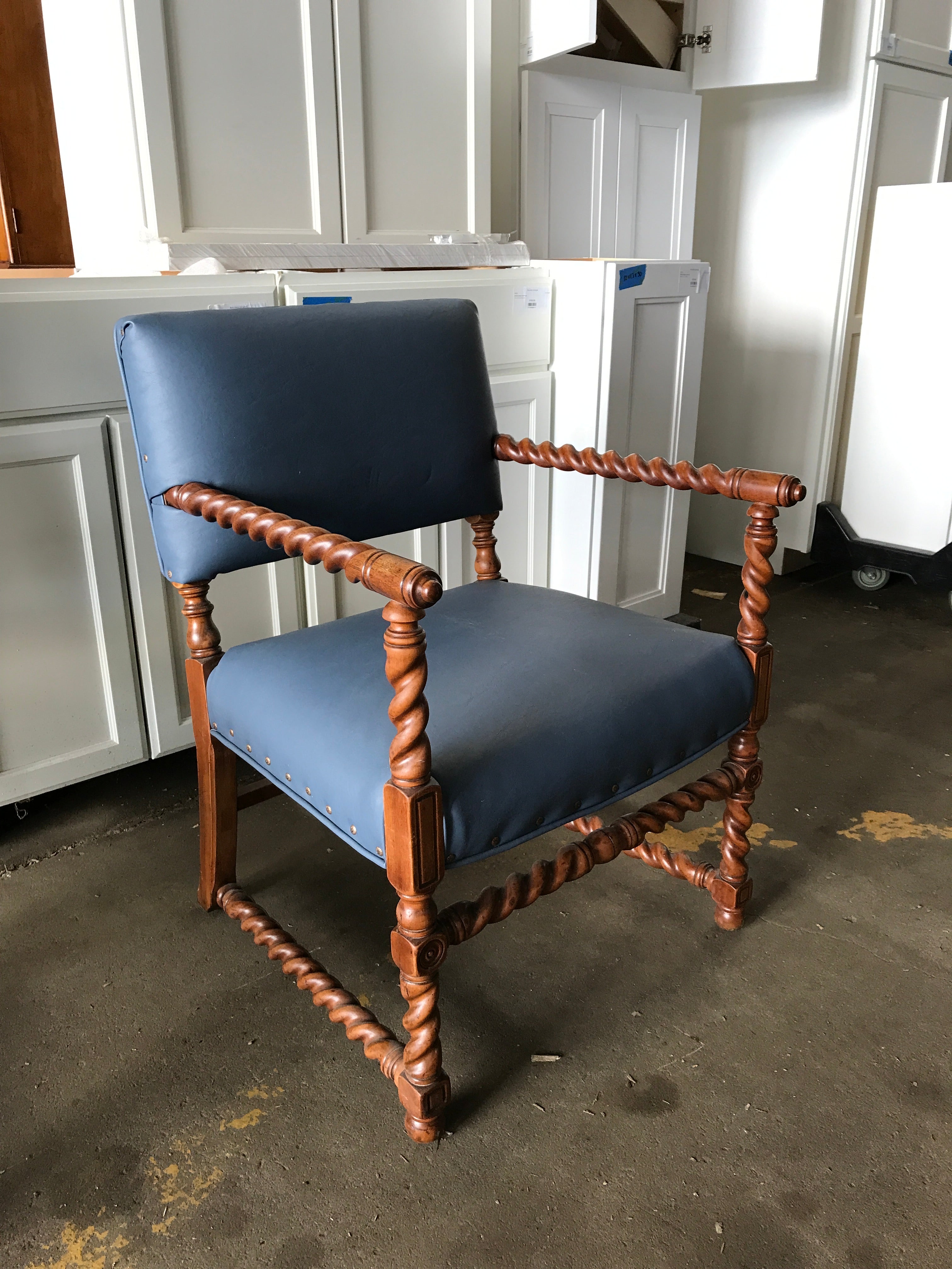 Barley twist chair