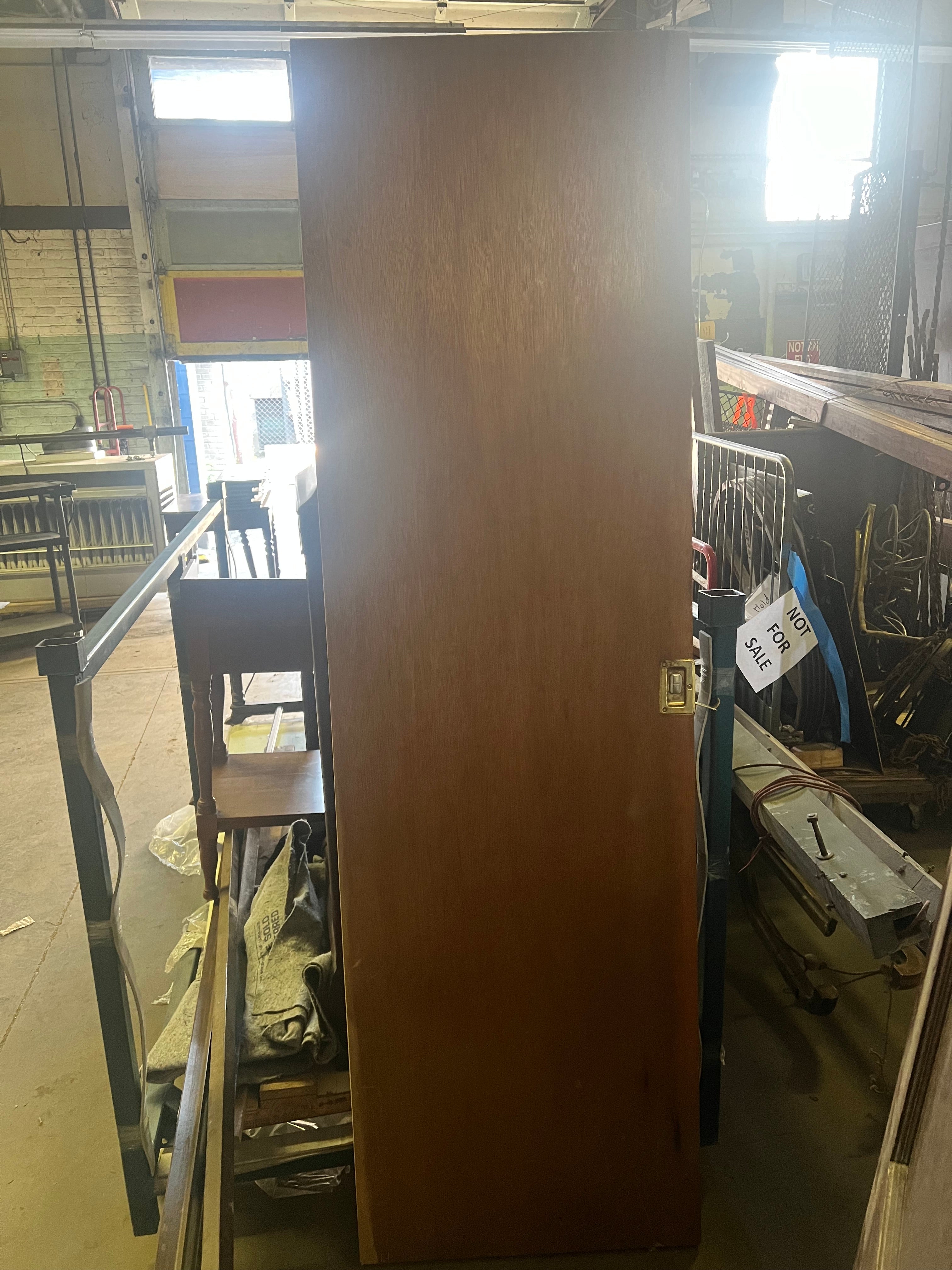 Flush sliding door
