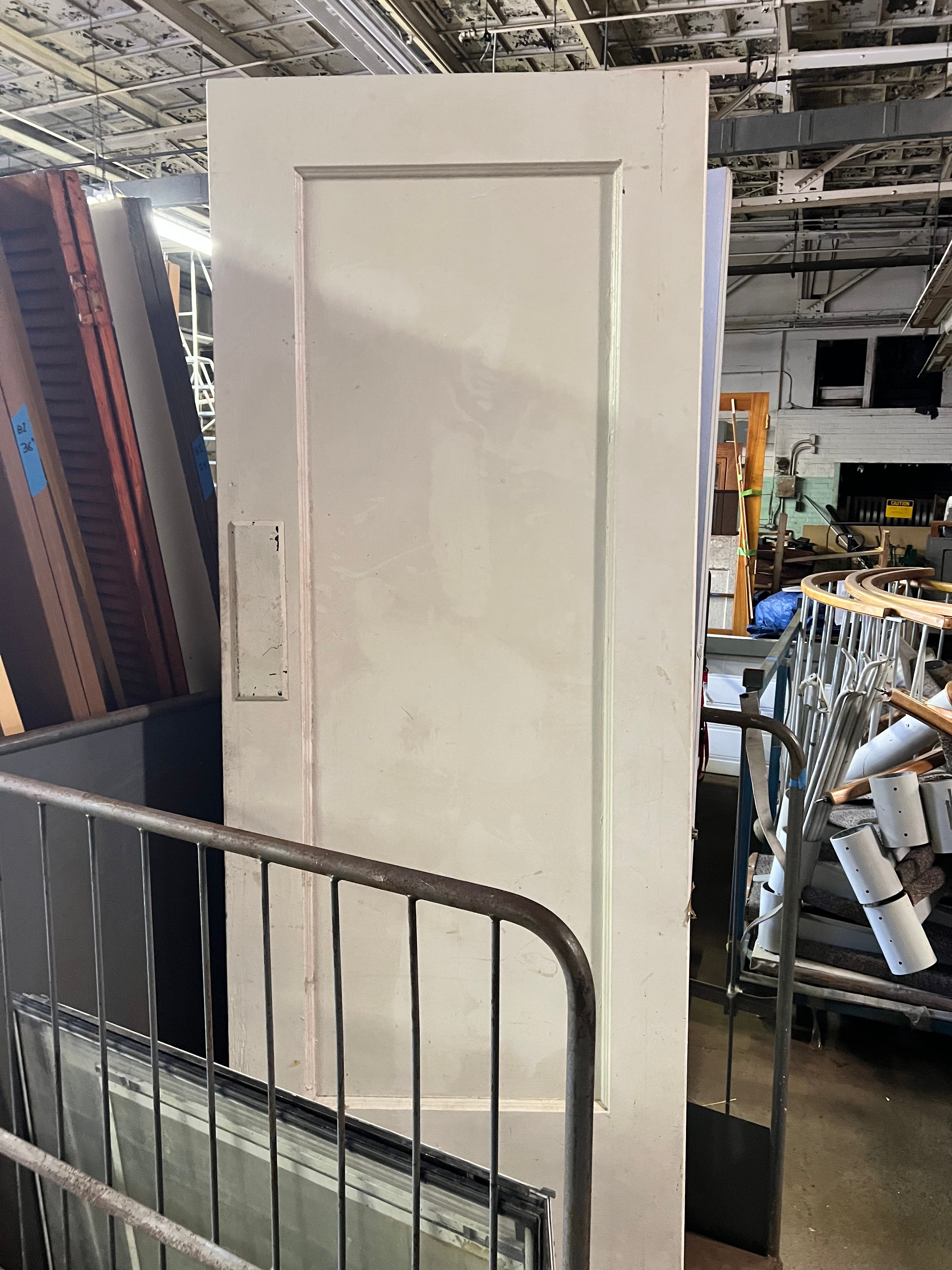 Single panel door