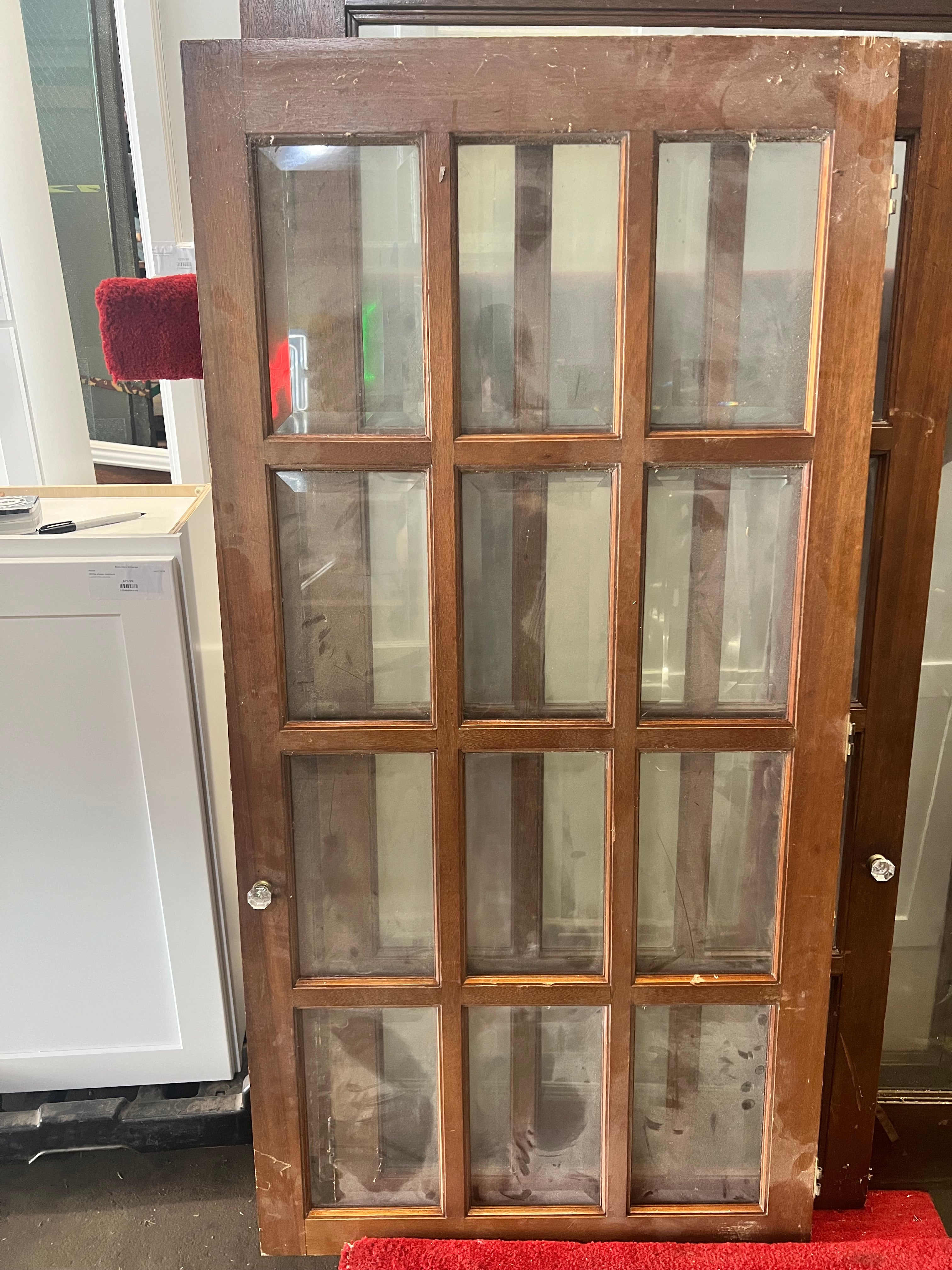 12 Pane Cabinet Door