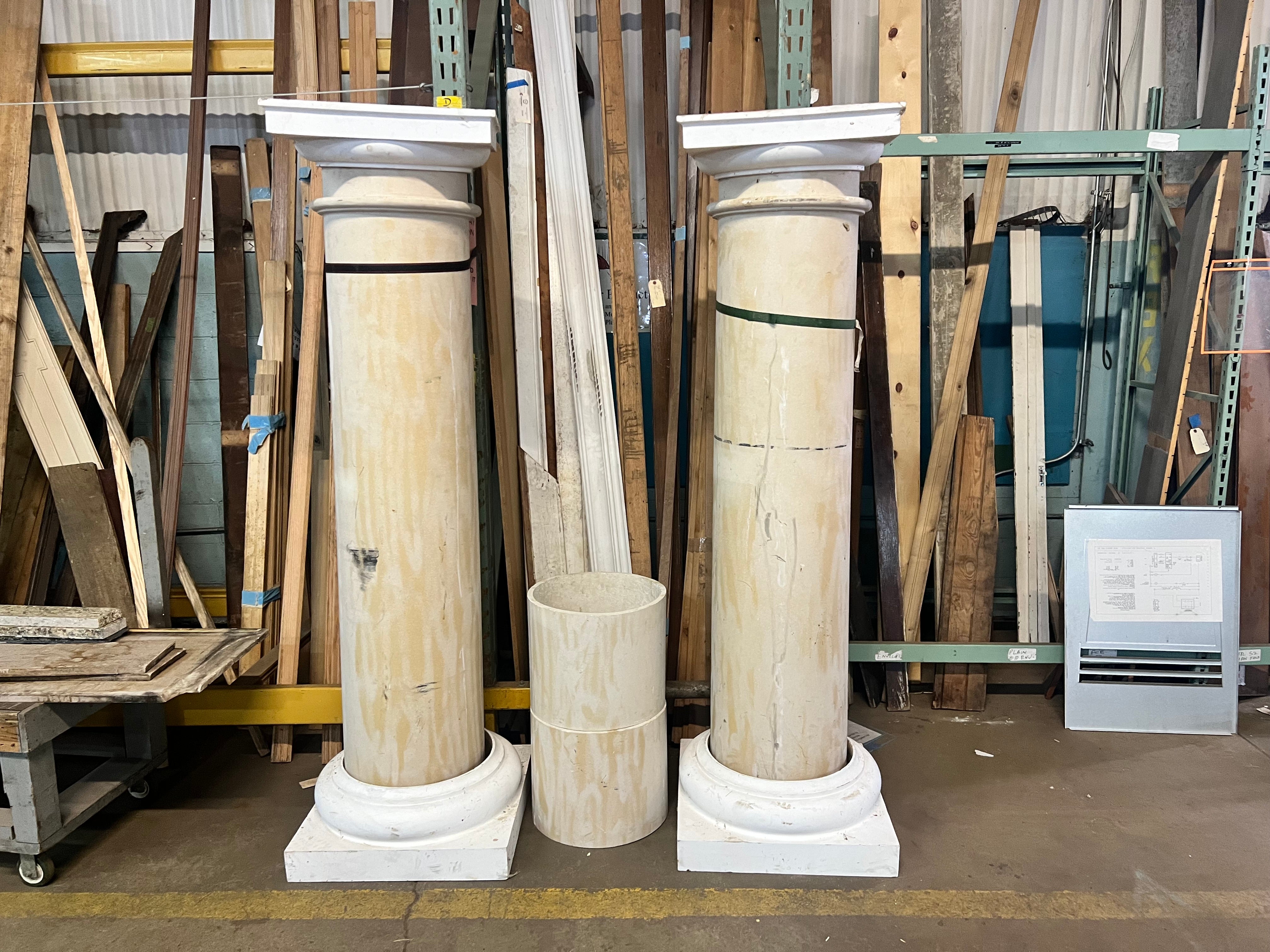 Fiber Glass Pillars with Base