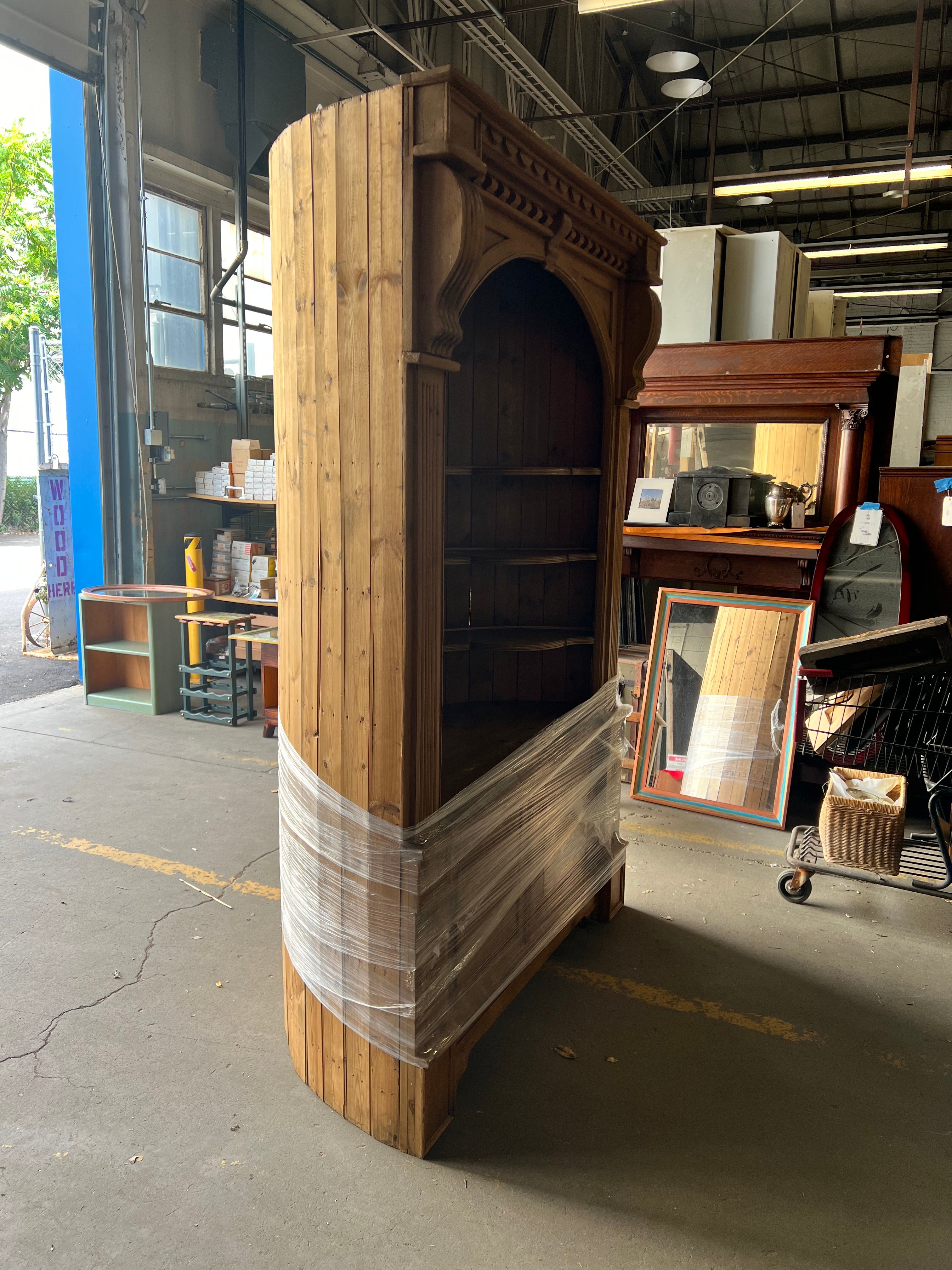 Built in Moroccan Style Hutch
