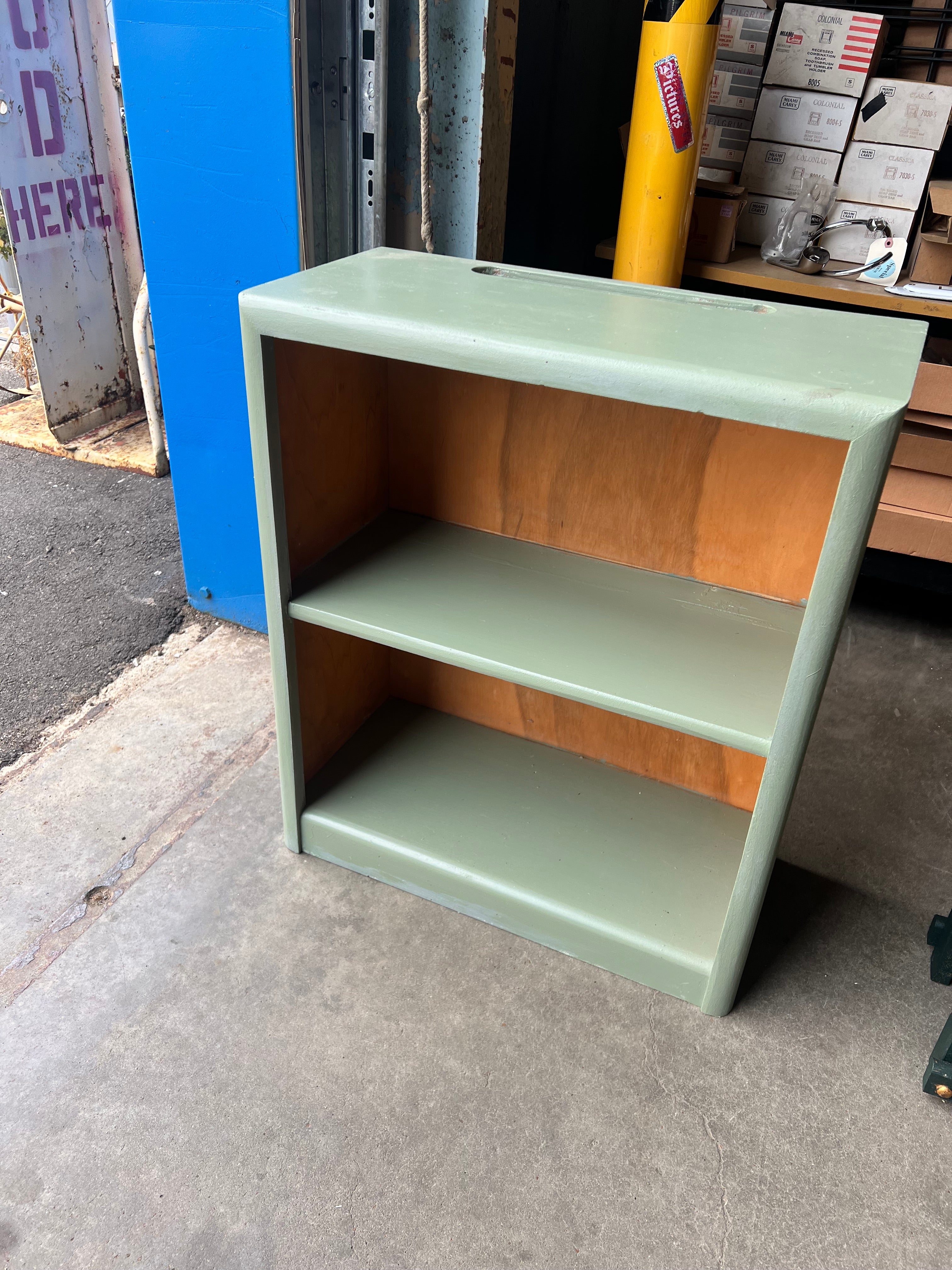 Green Bookshelf