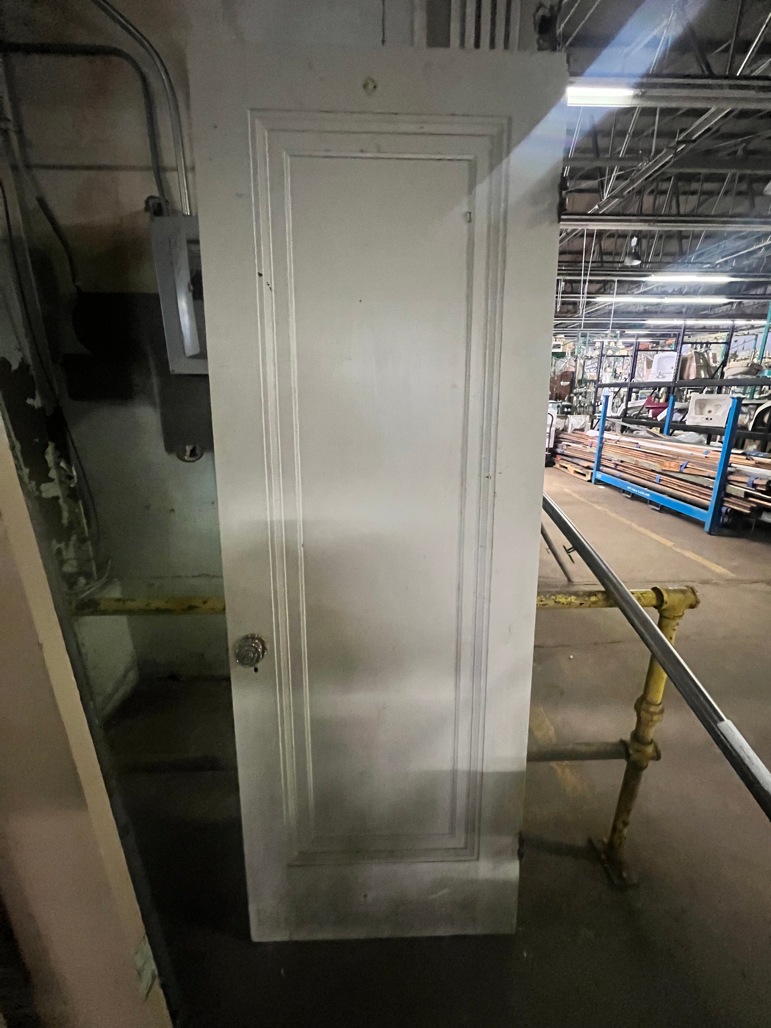 One Panel Painted Door