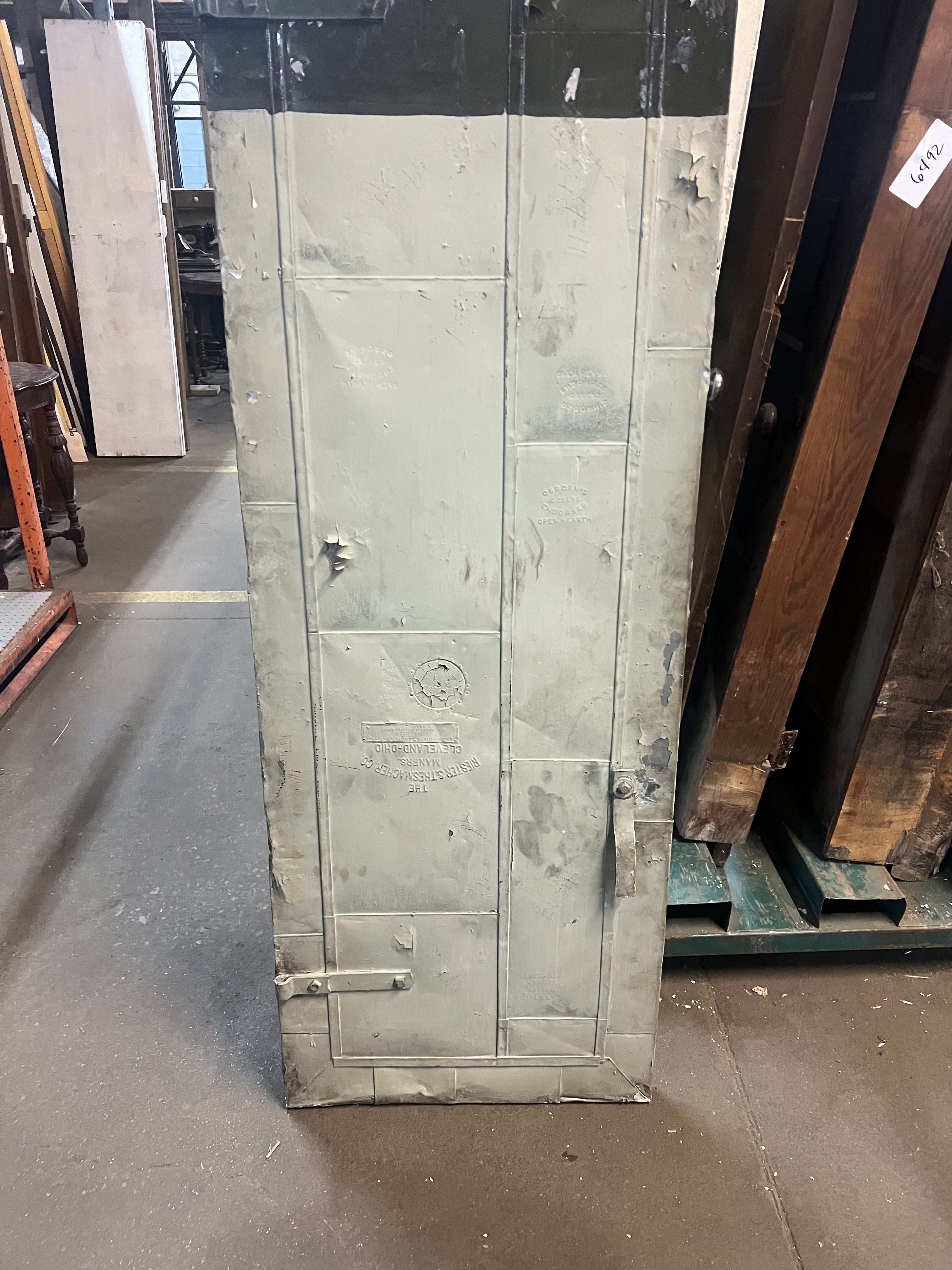 Painted Metal Door