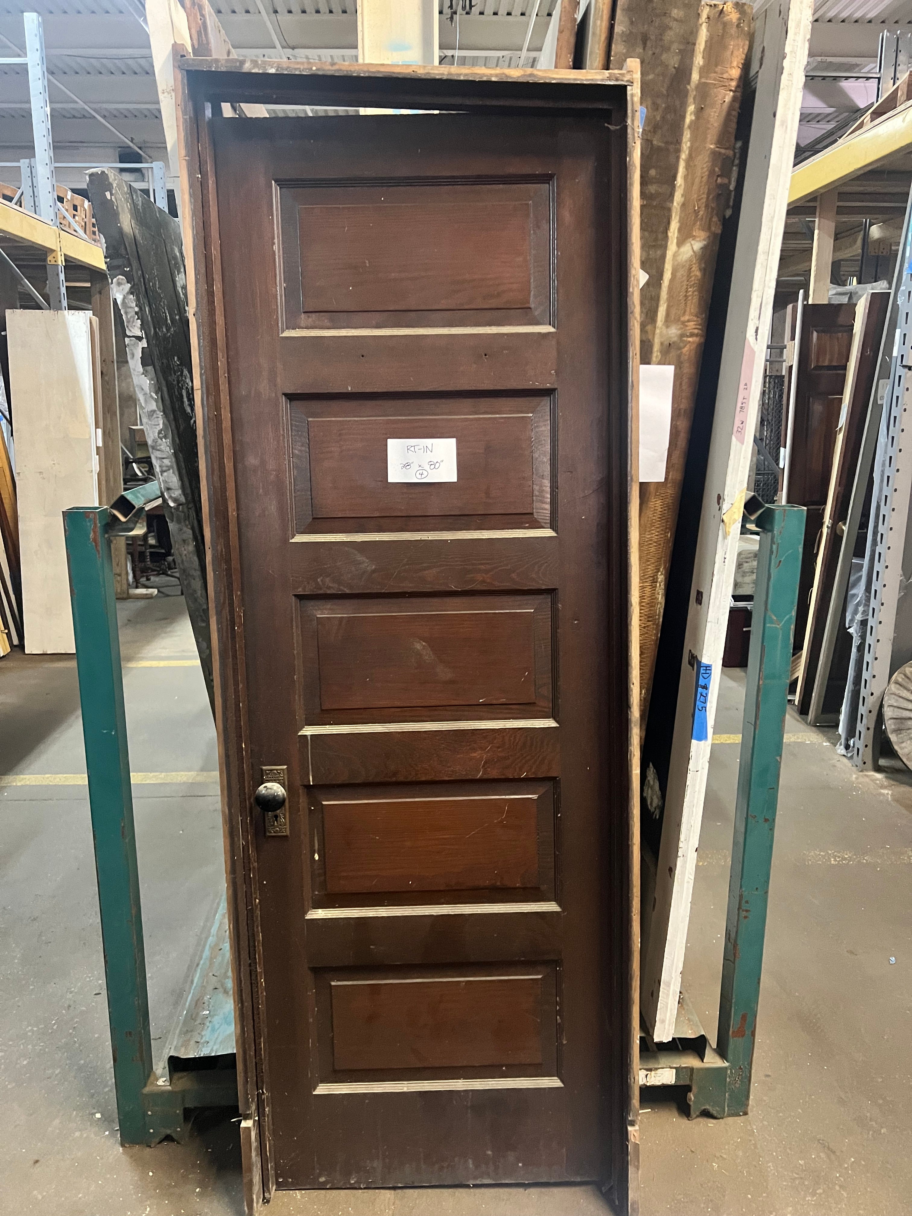 5 Panel Door w Frame