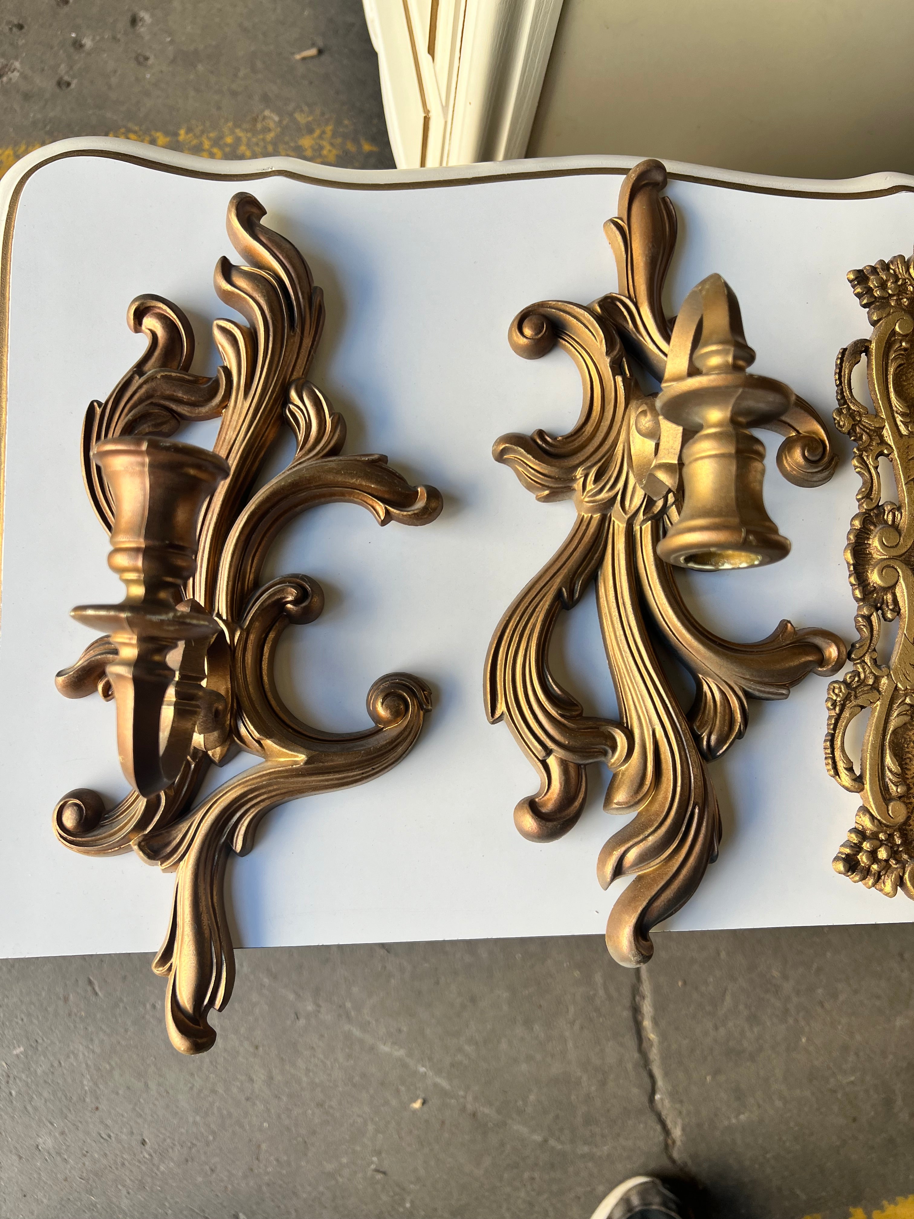 Plastic Candle Sconce