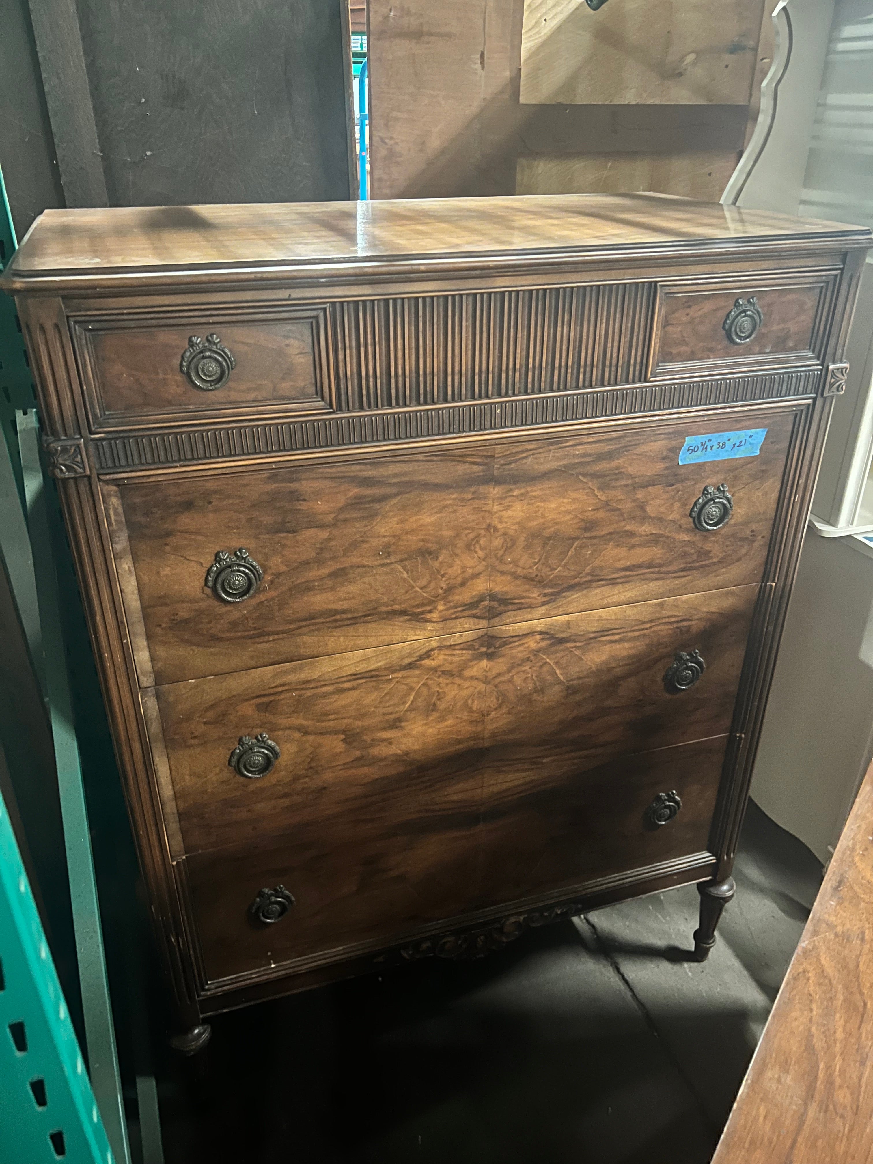 Stained Wood Chest