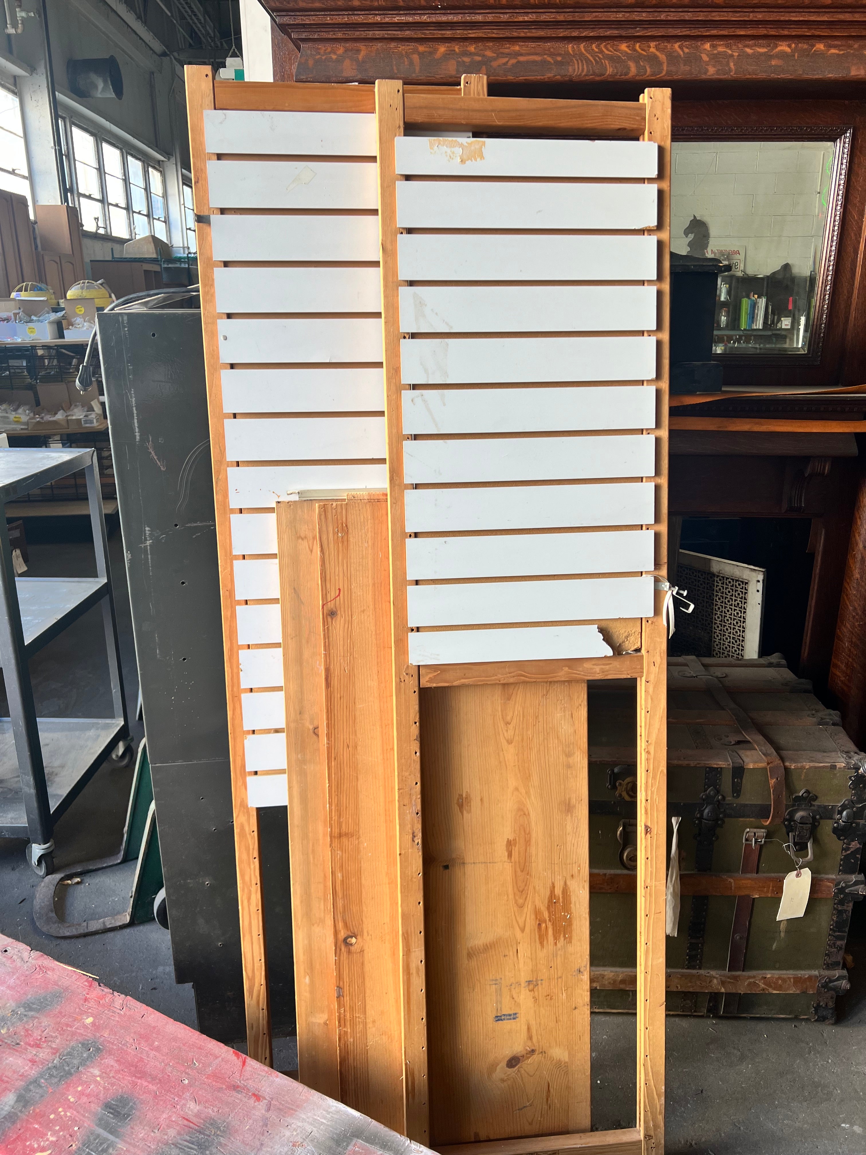 Wooden Shelving Unit
