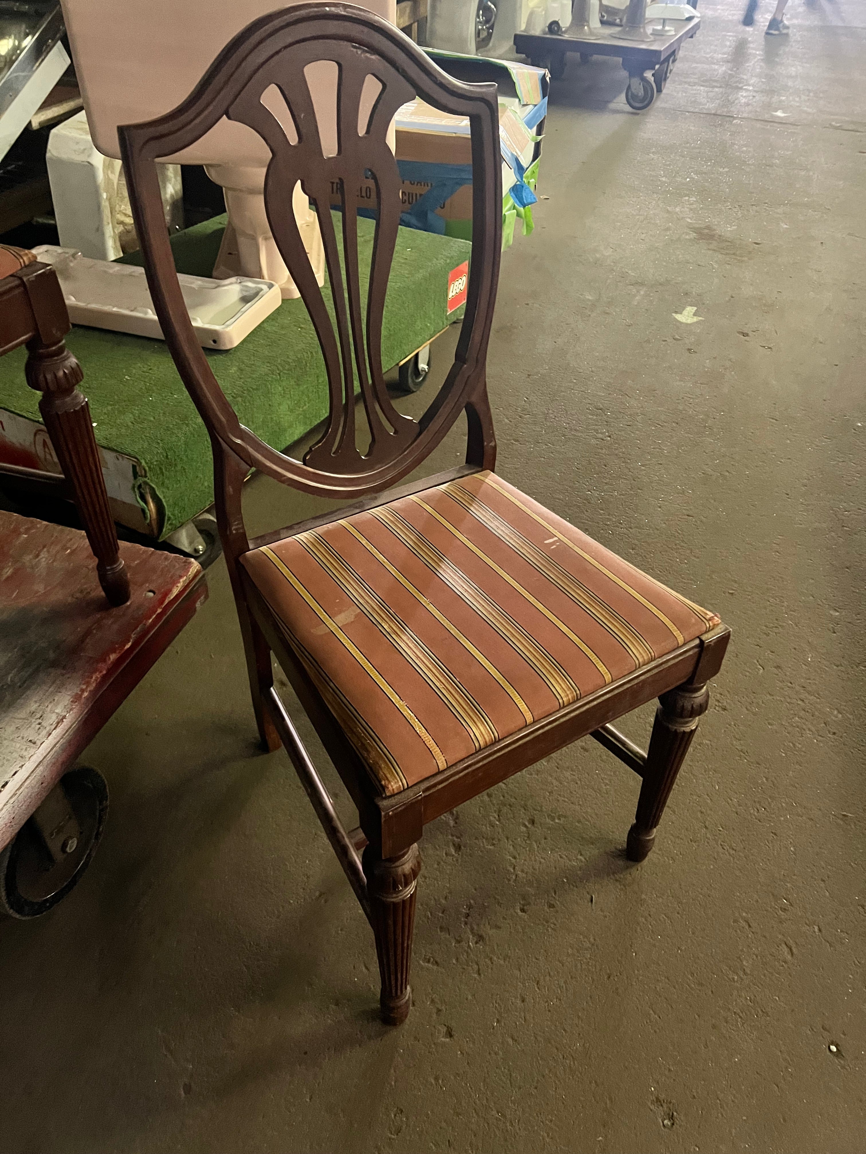 Harpback Upholstered Chairs