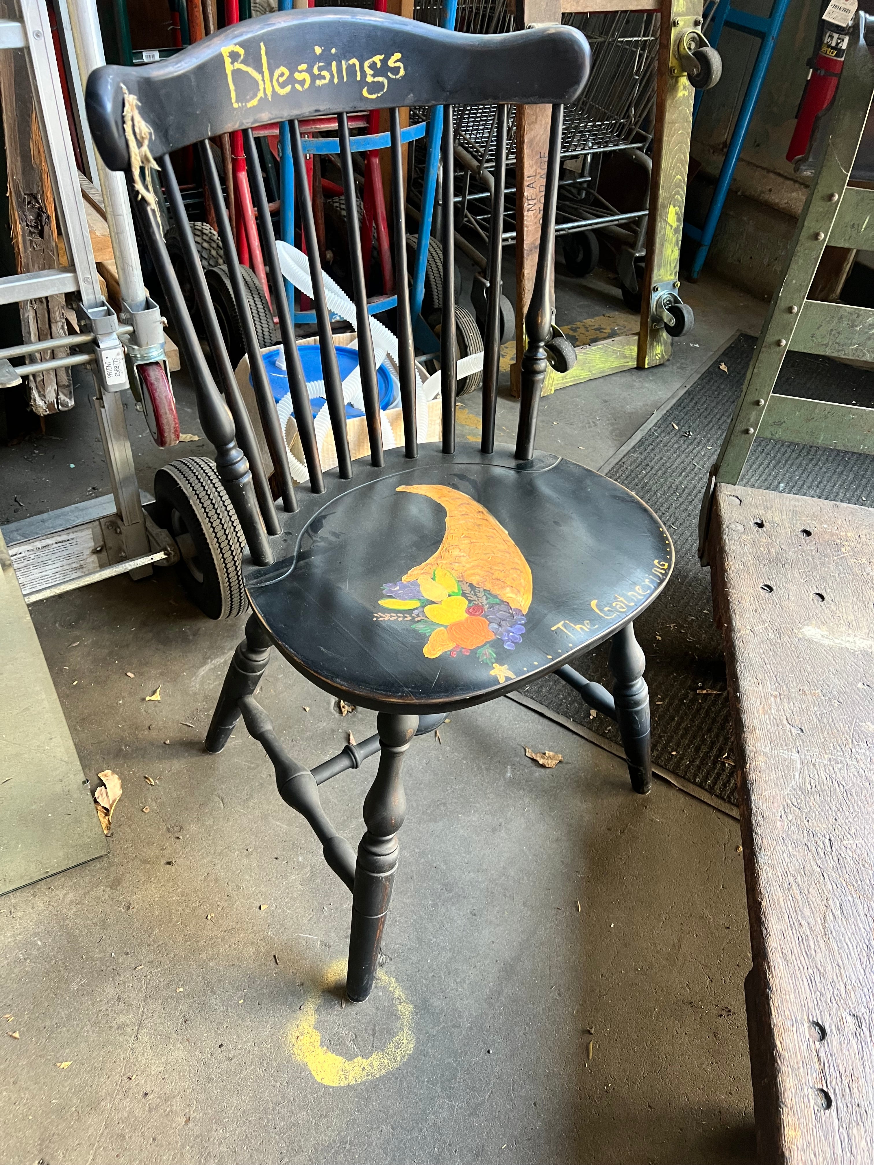 Painted Spindle Chair
