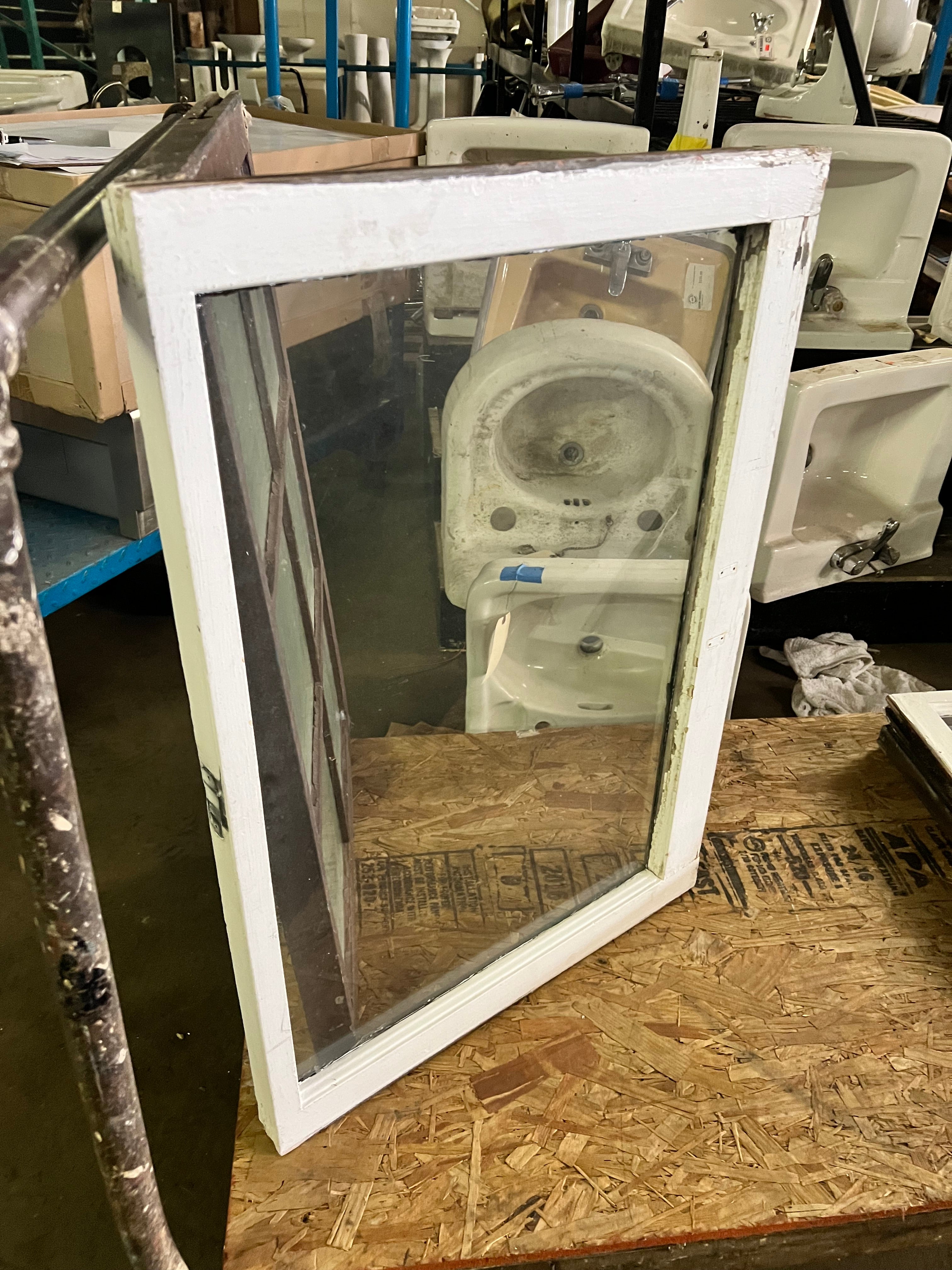 Painted Lower 1 Pane Window