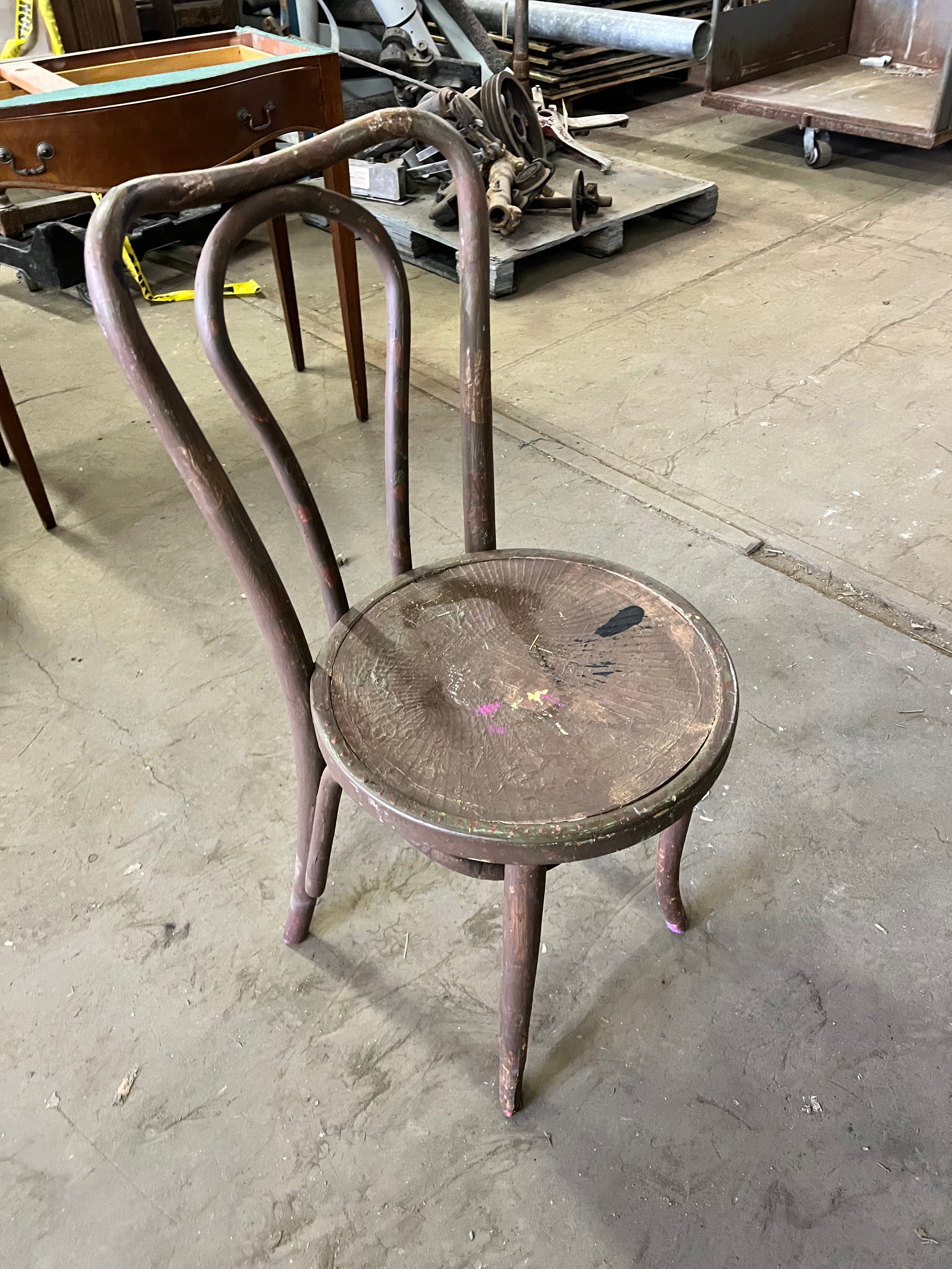 Painted Wooden Chair