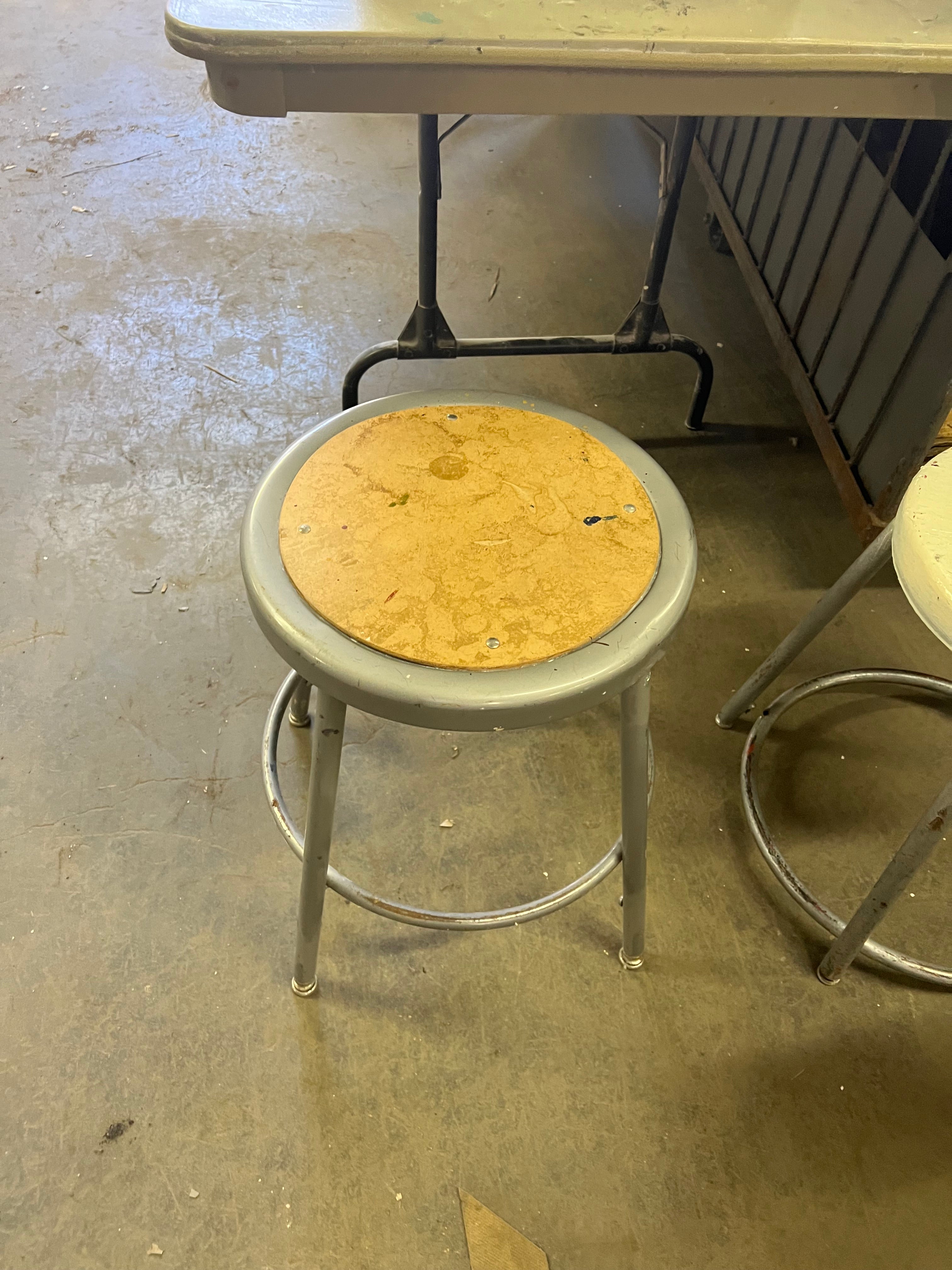 Metal stool