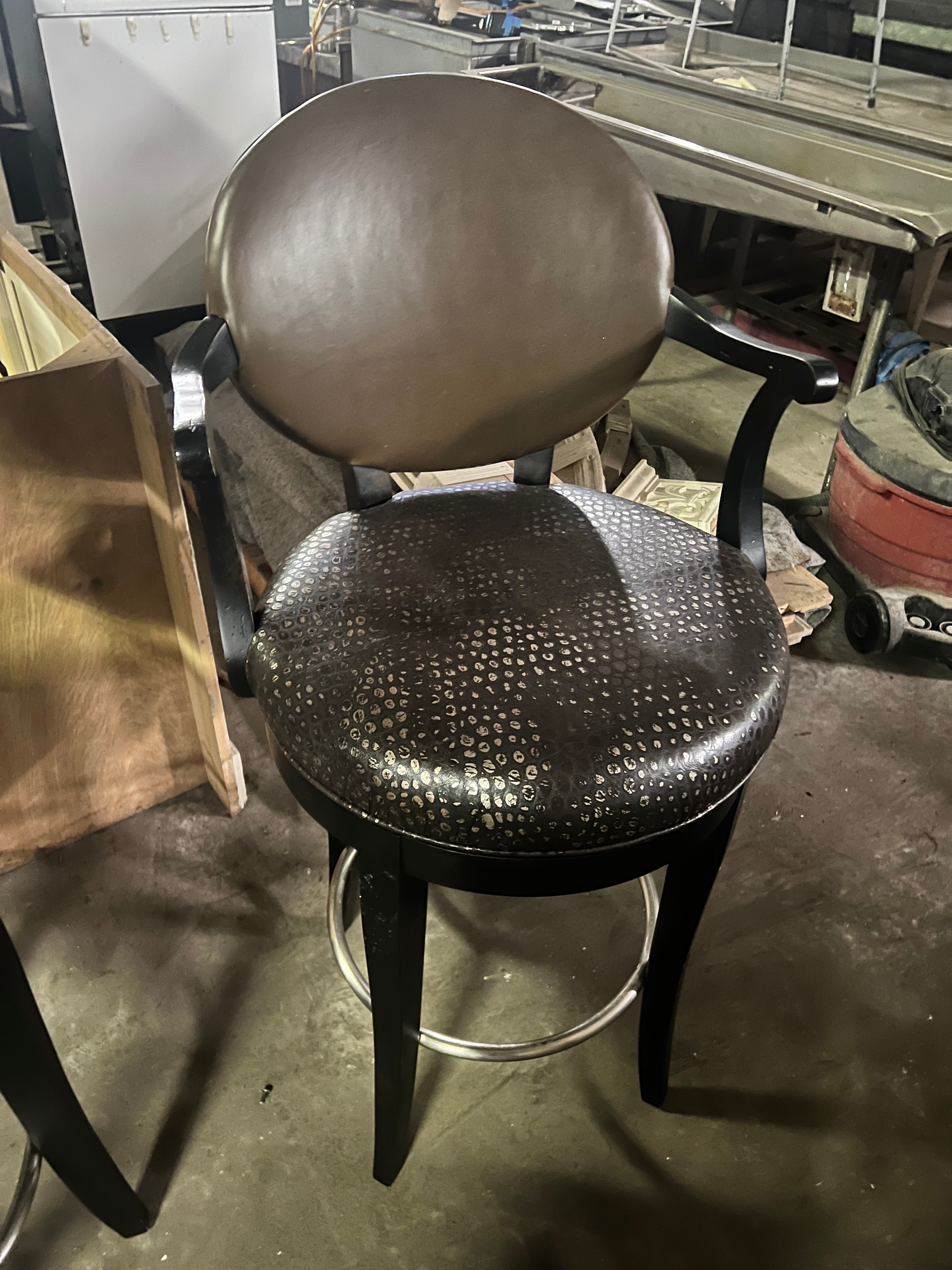 Leather Bar Stools