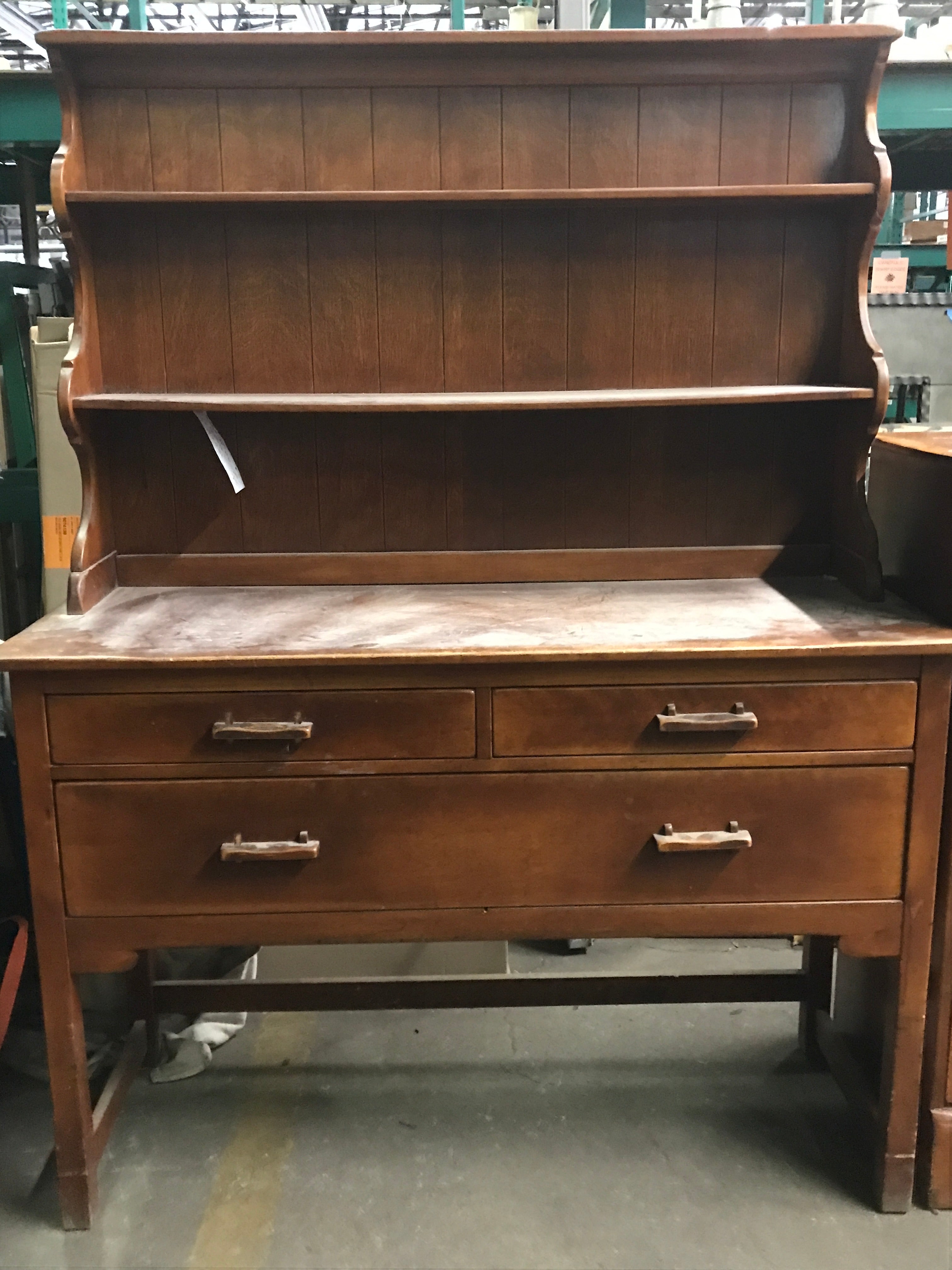 Cushman Colonial Maple Hutch