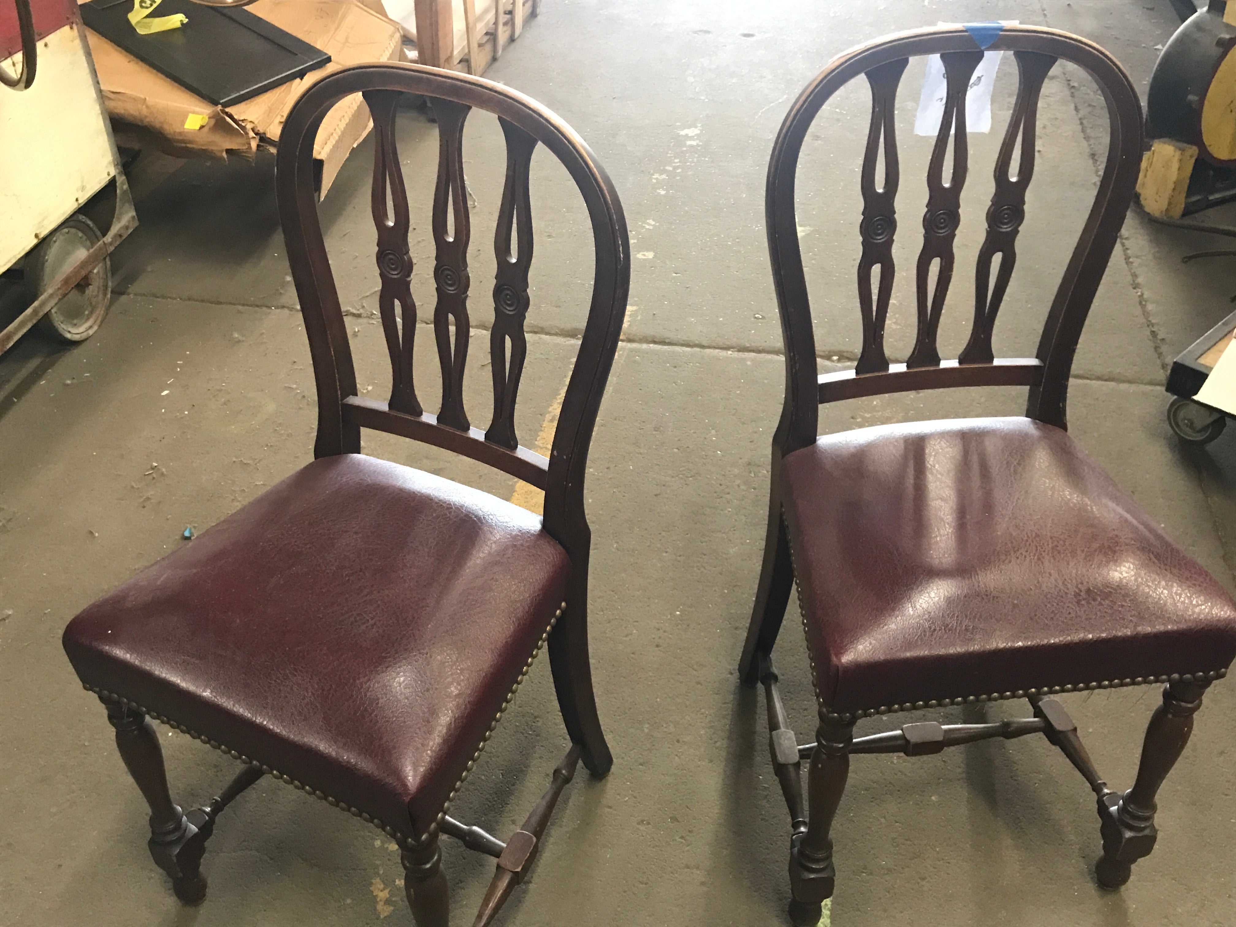 Shield Back Chairs