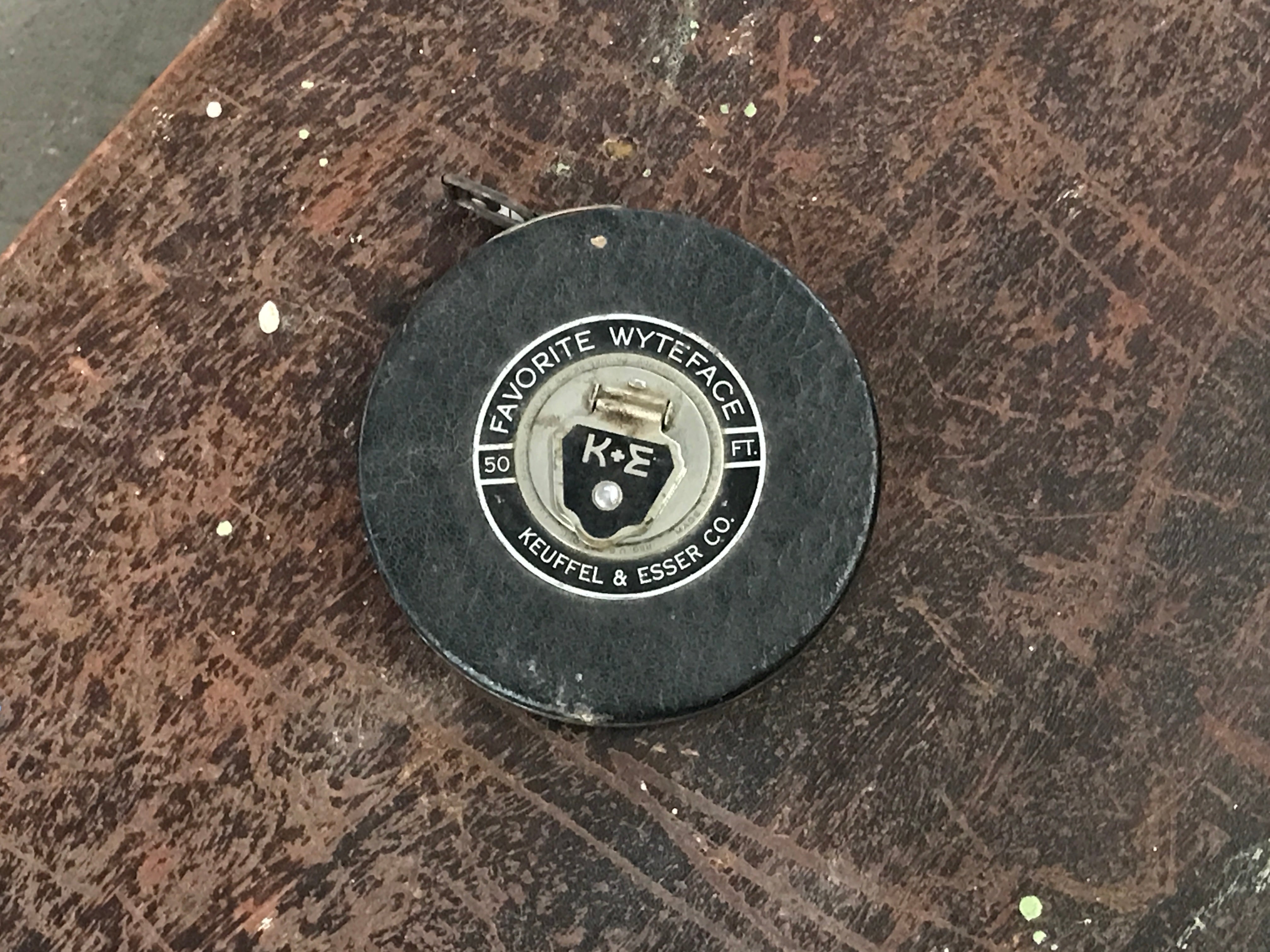 Hand Winding Leather Measuring Tape