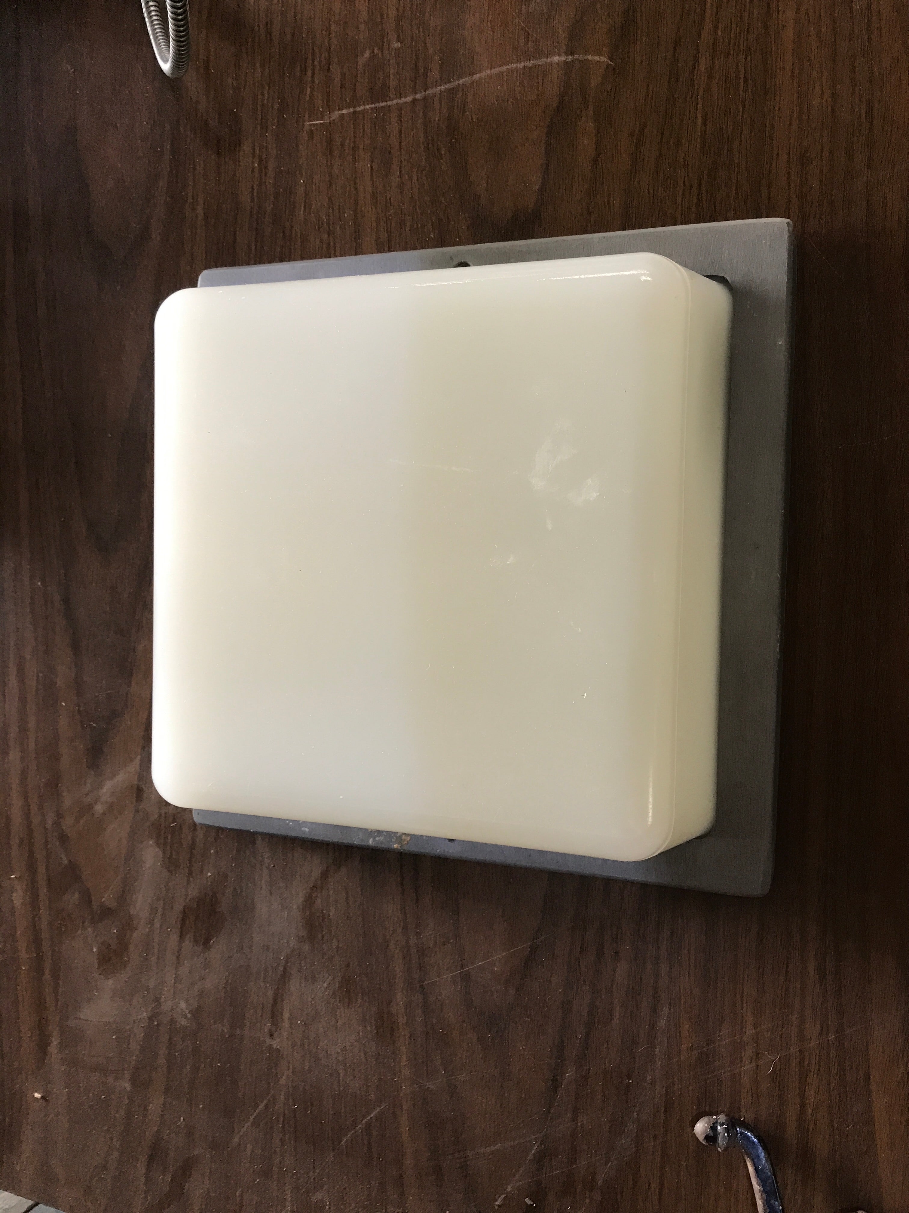 Flush-Mount Square Light