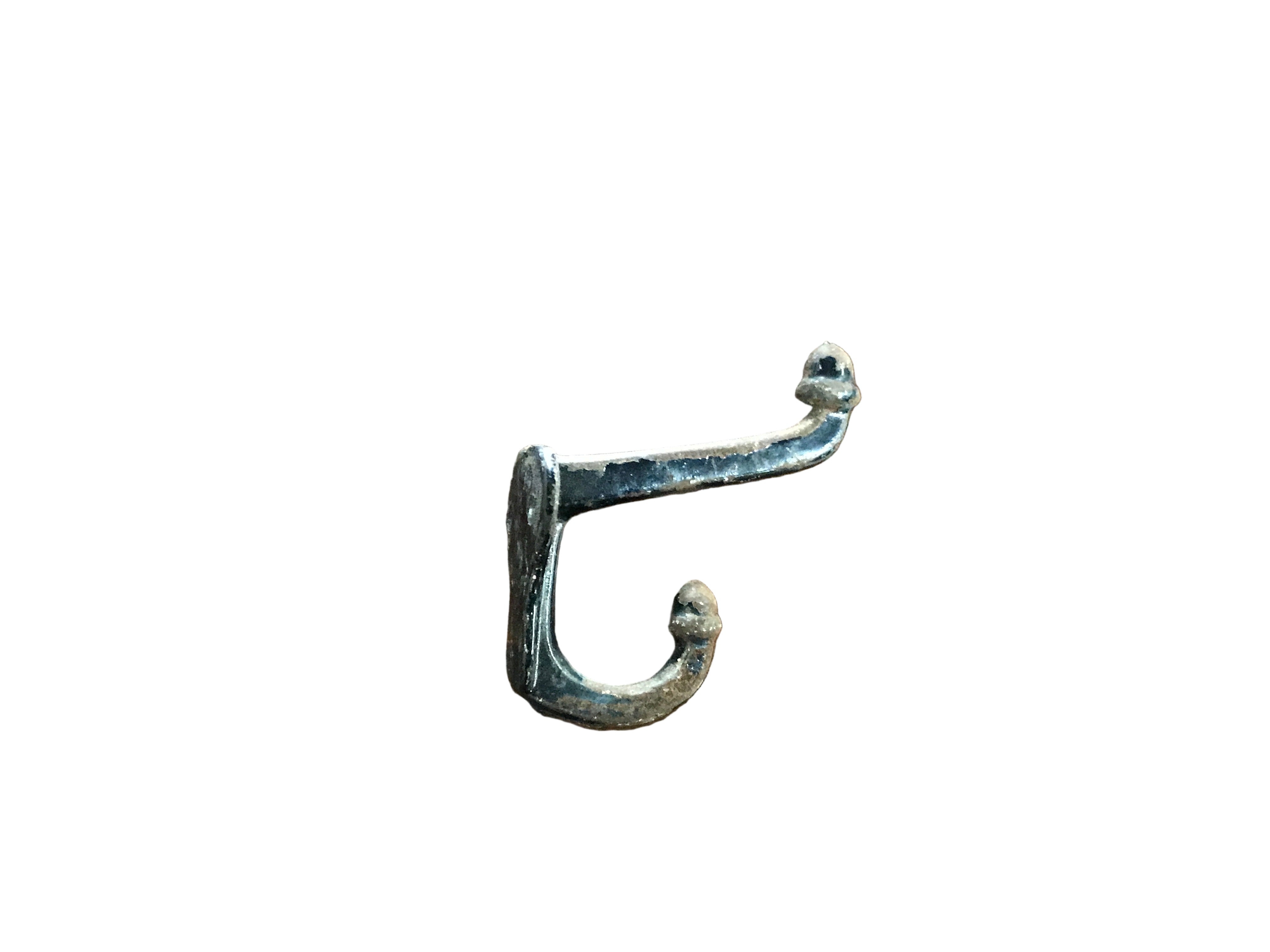 Vintage Cast Iron Double Coat Hook