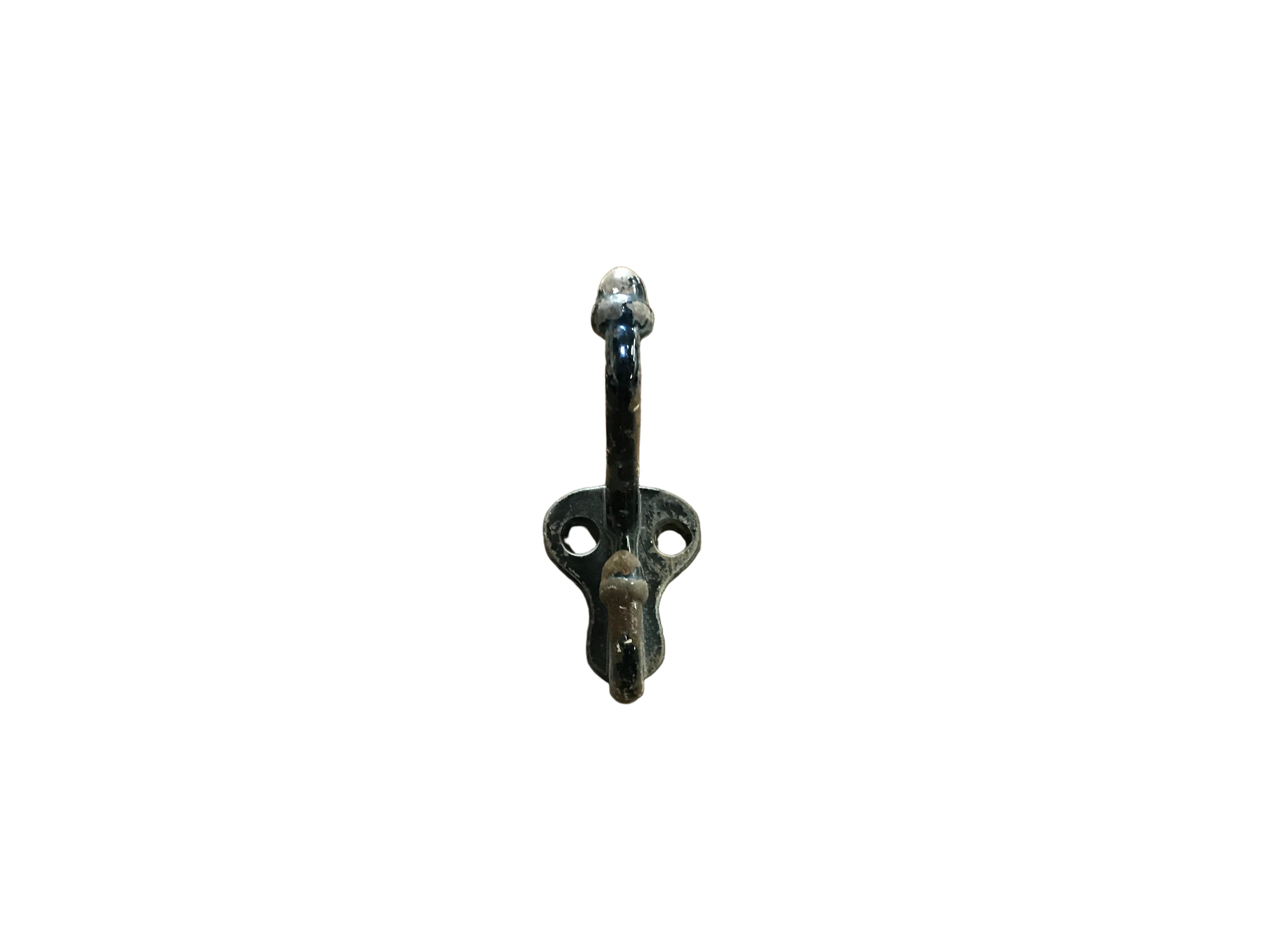Vintage Cast Iron Double Coat Hook