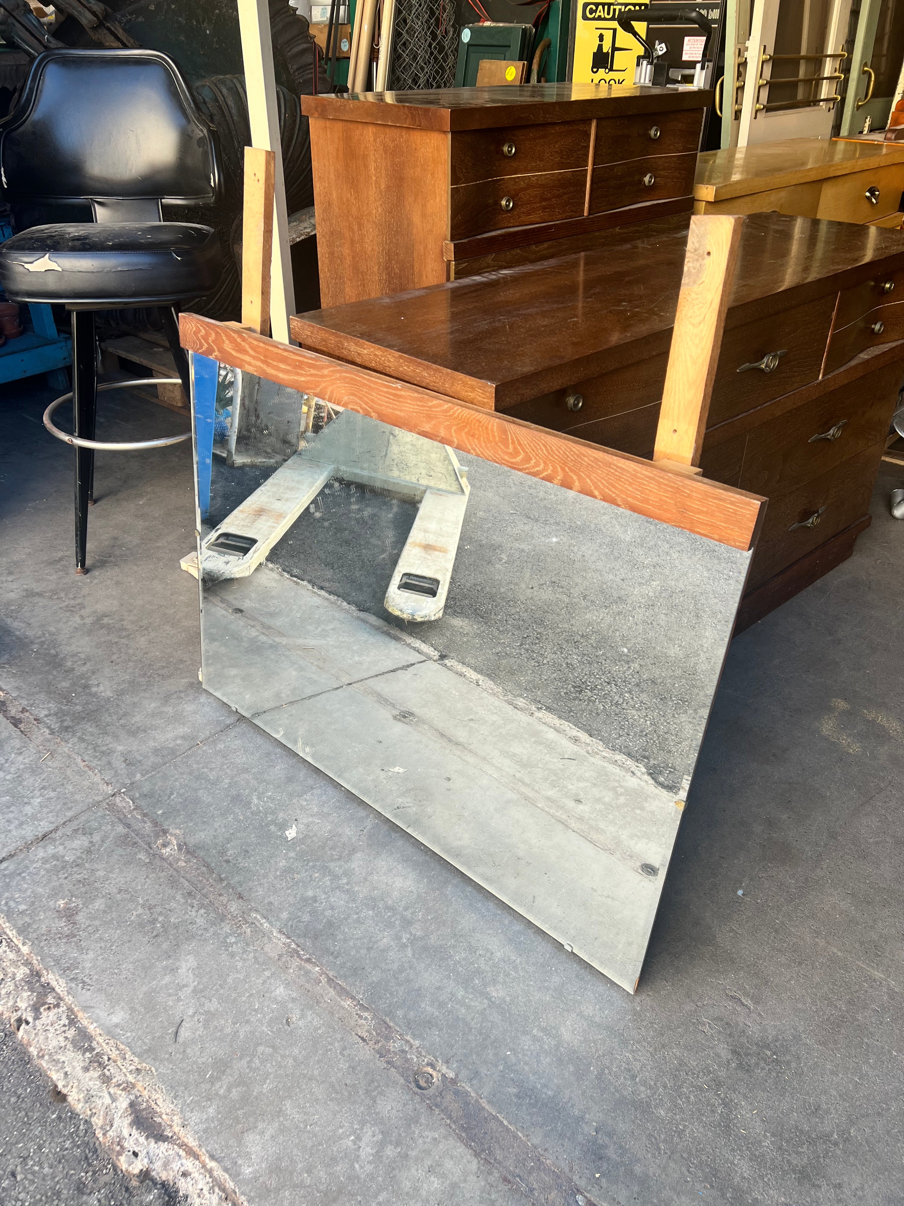 Stained Dresser w Mirror