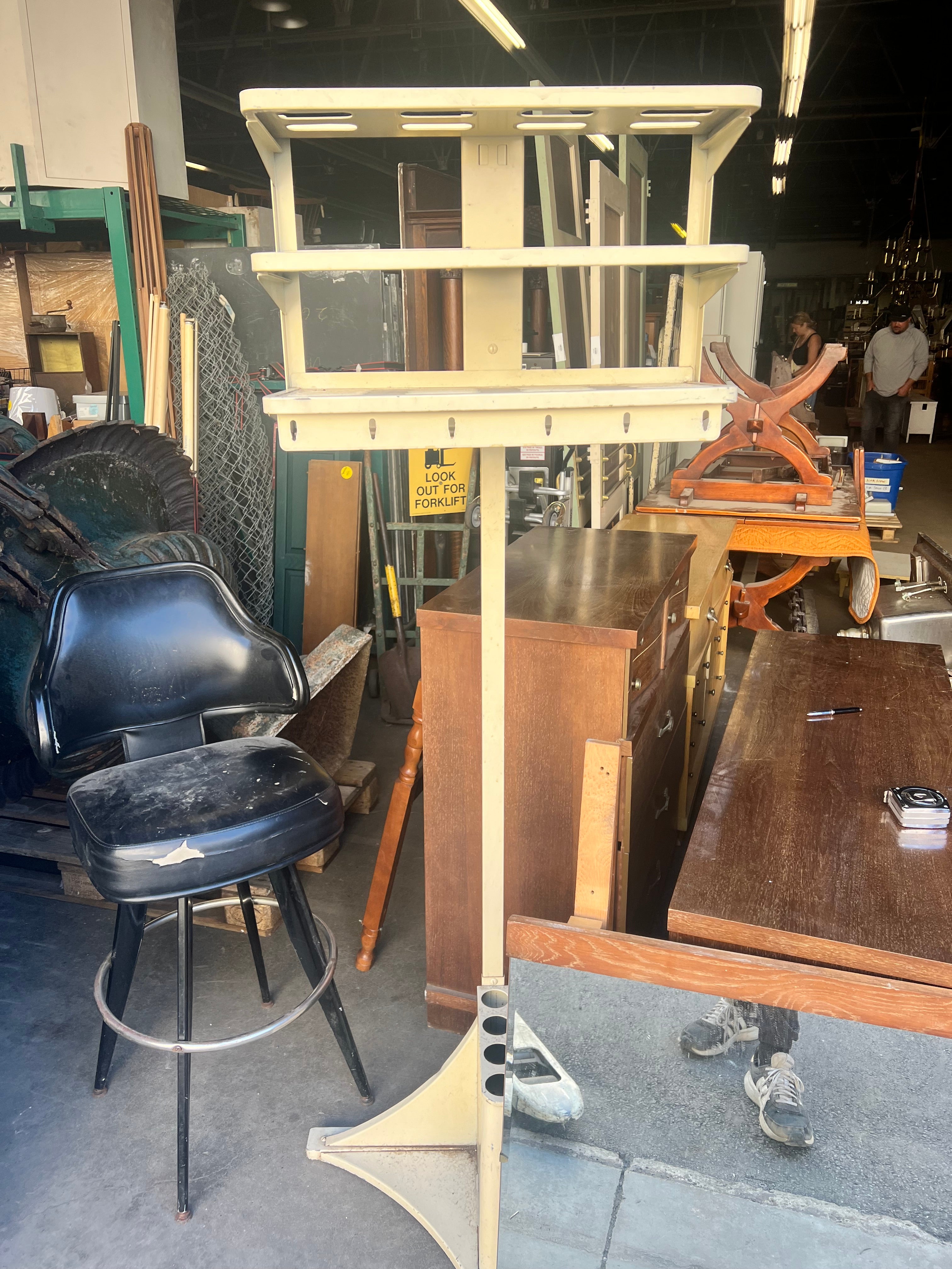 Painted Metal Rack