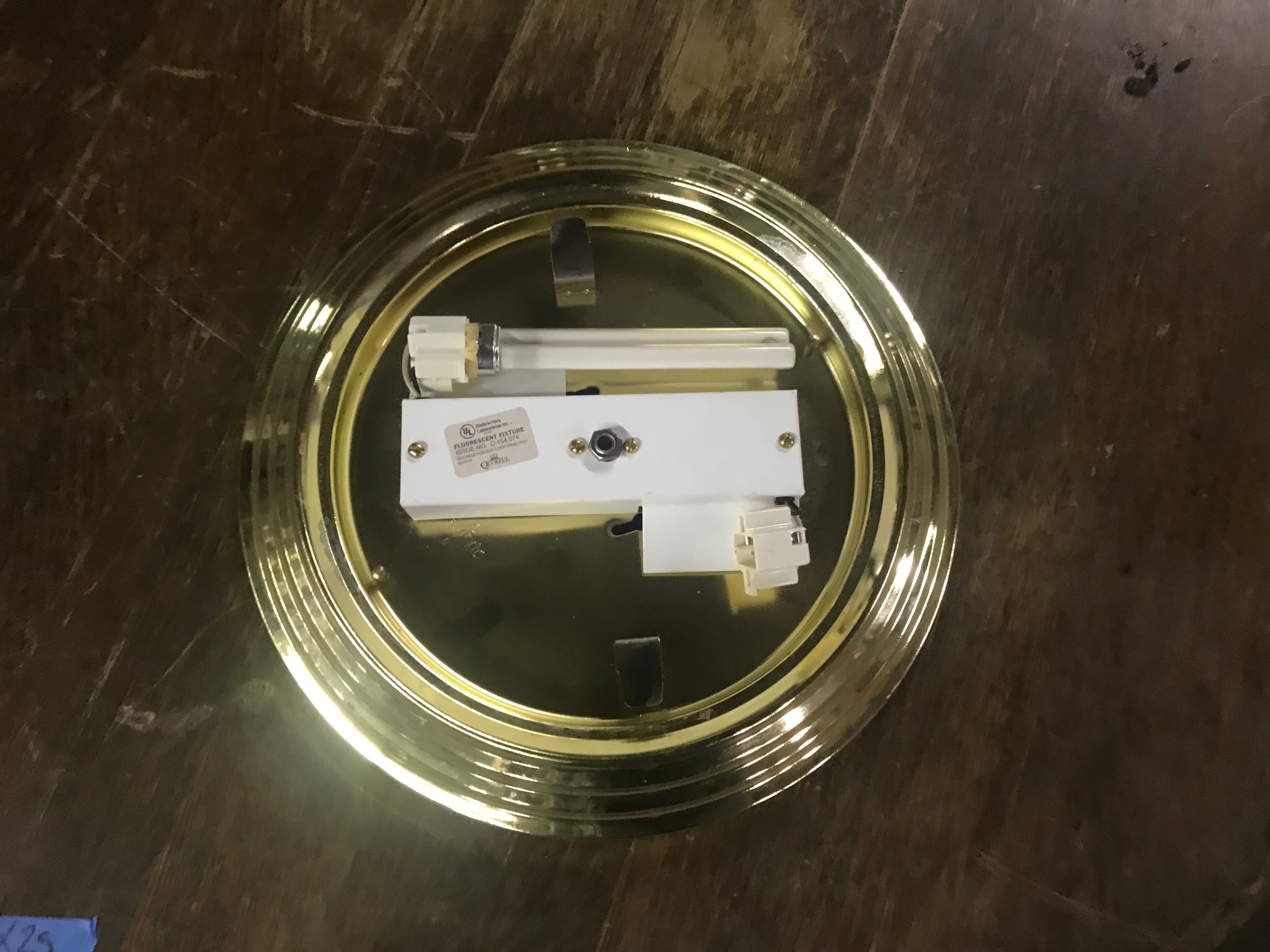 Brass Wall Light