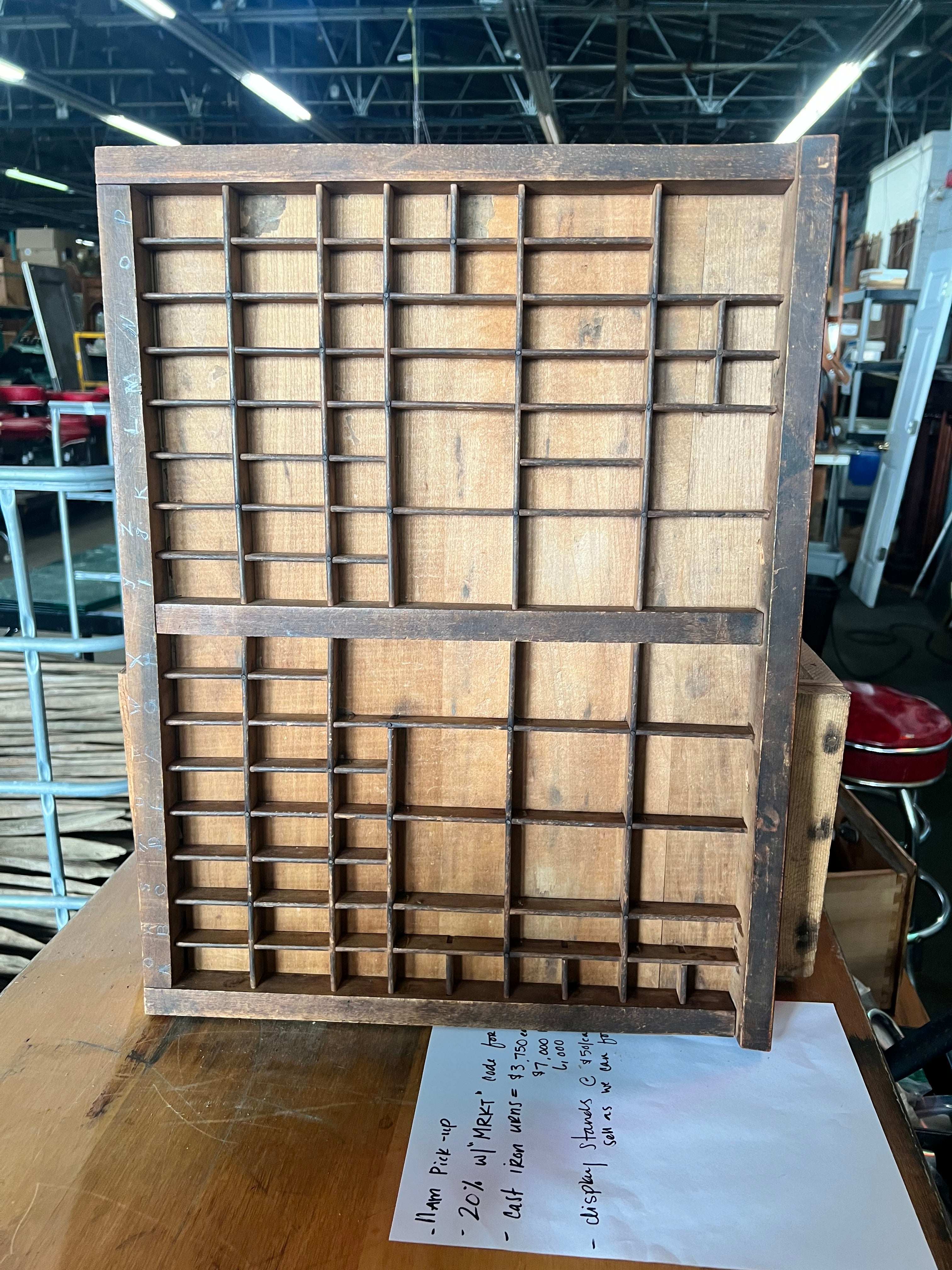 Wood Display Case