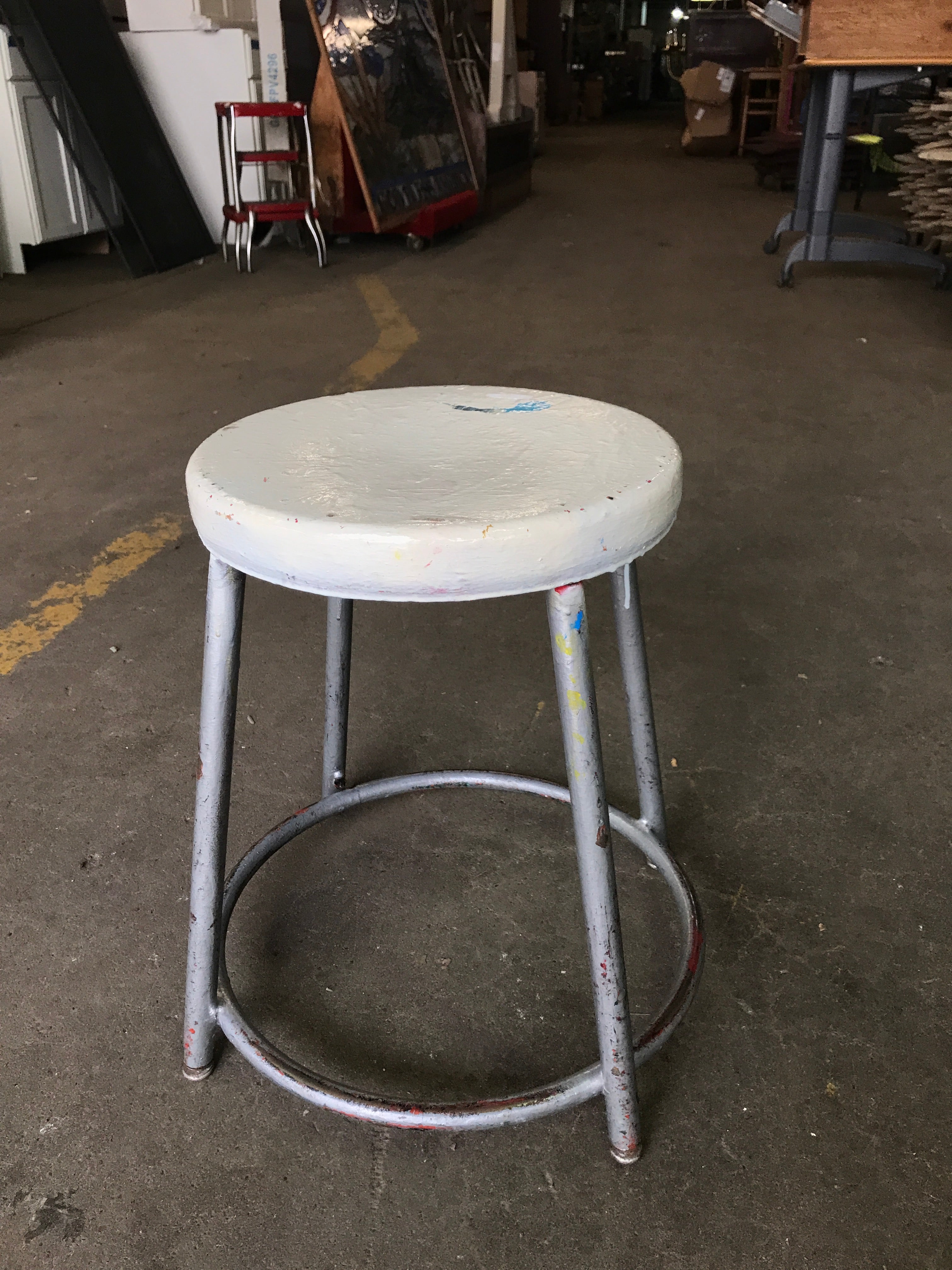 White Stool