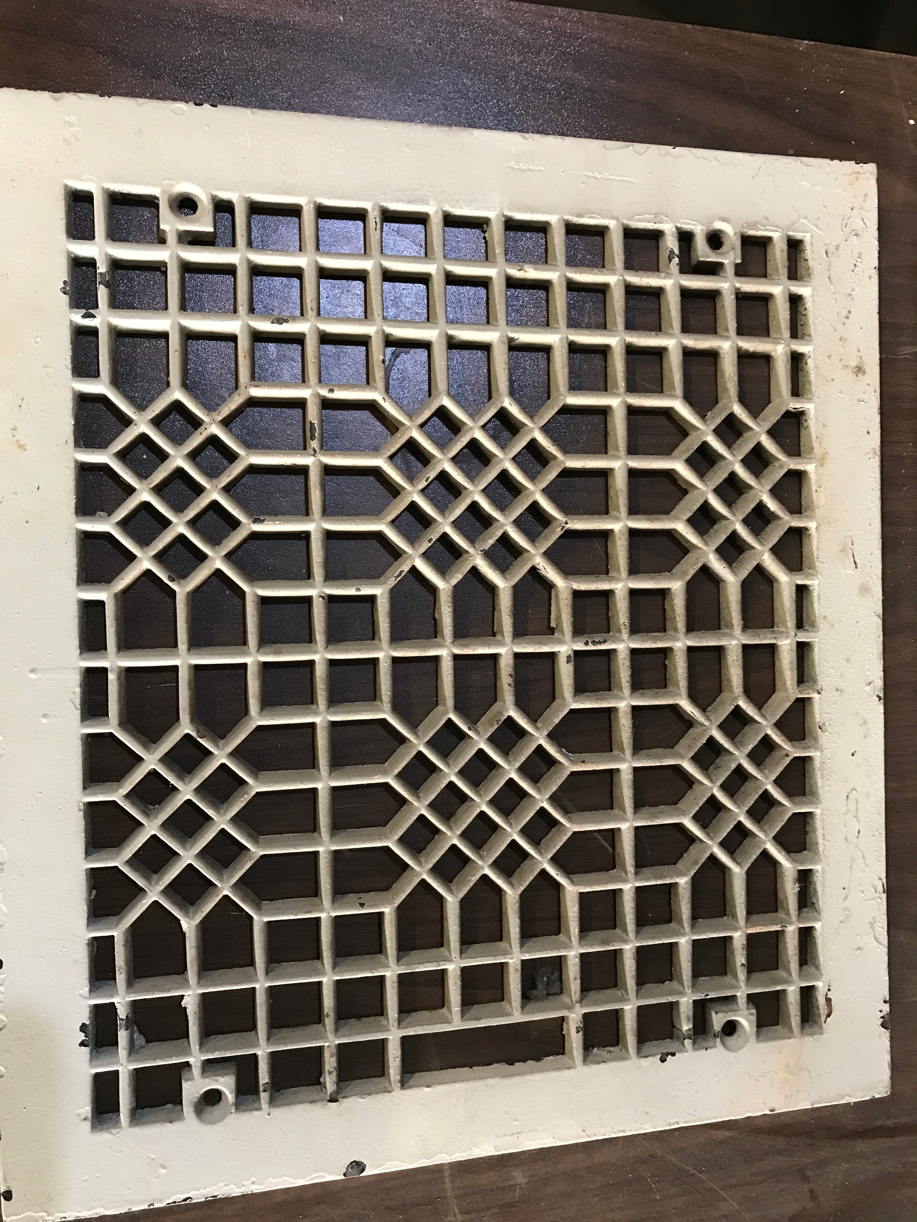 Decorated Wall Grate