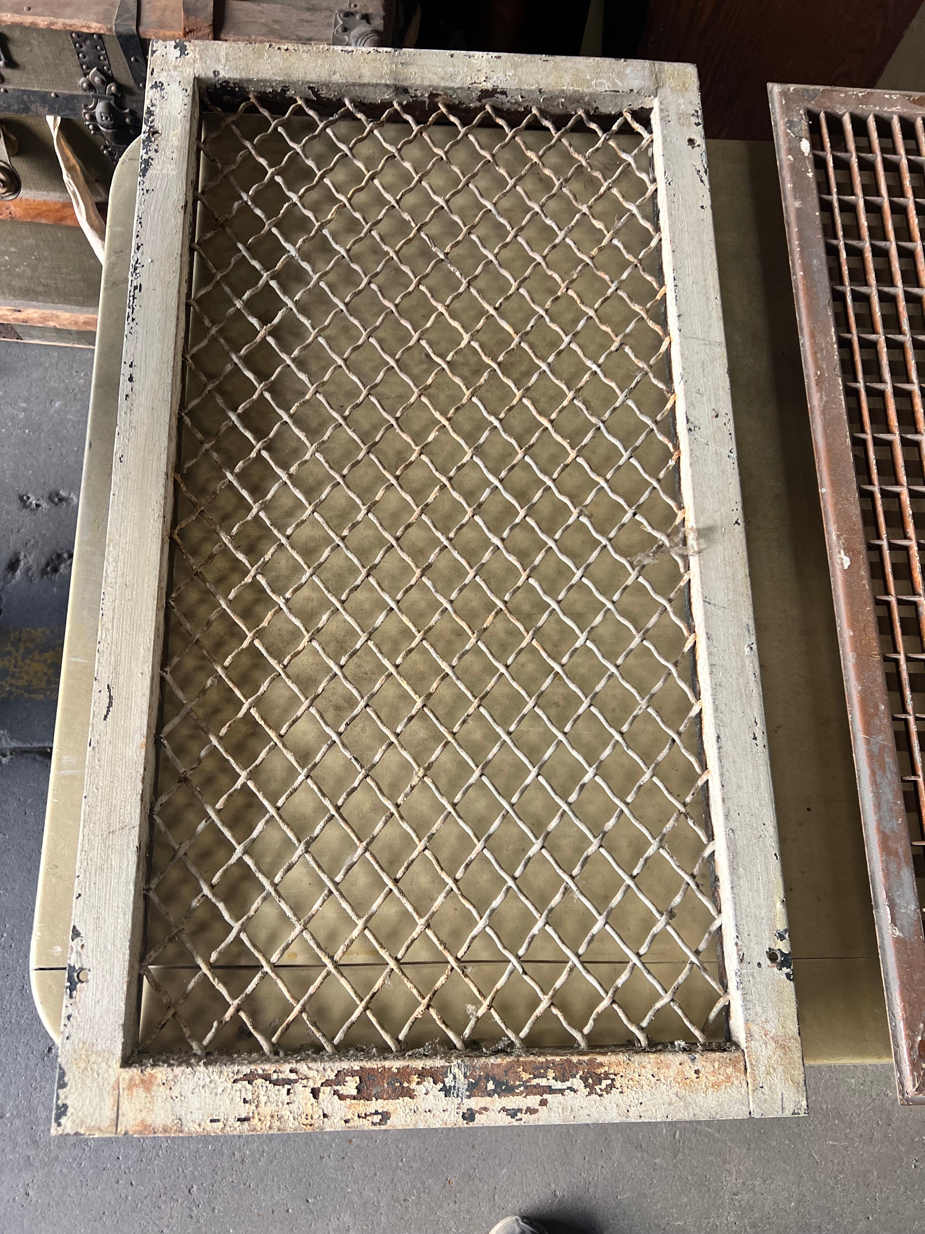 Painted Grate