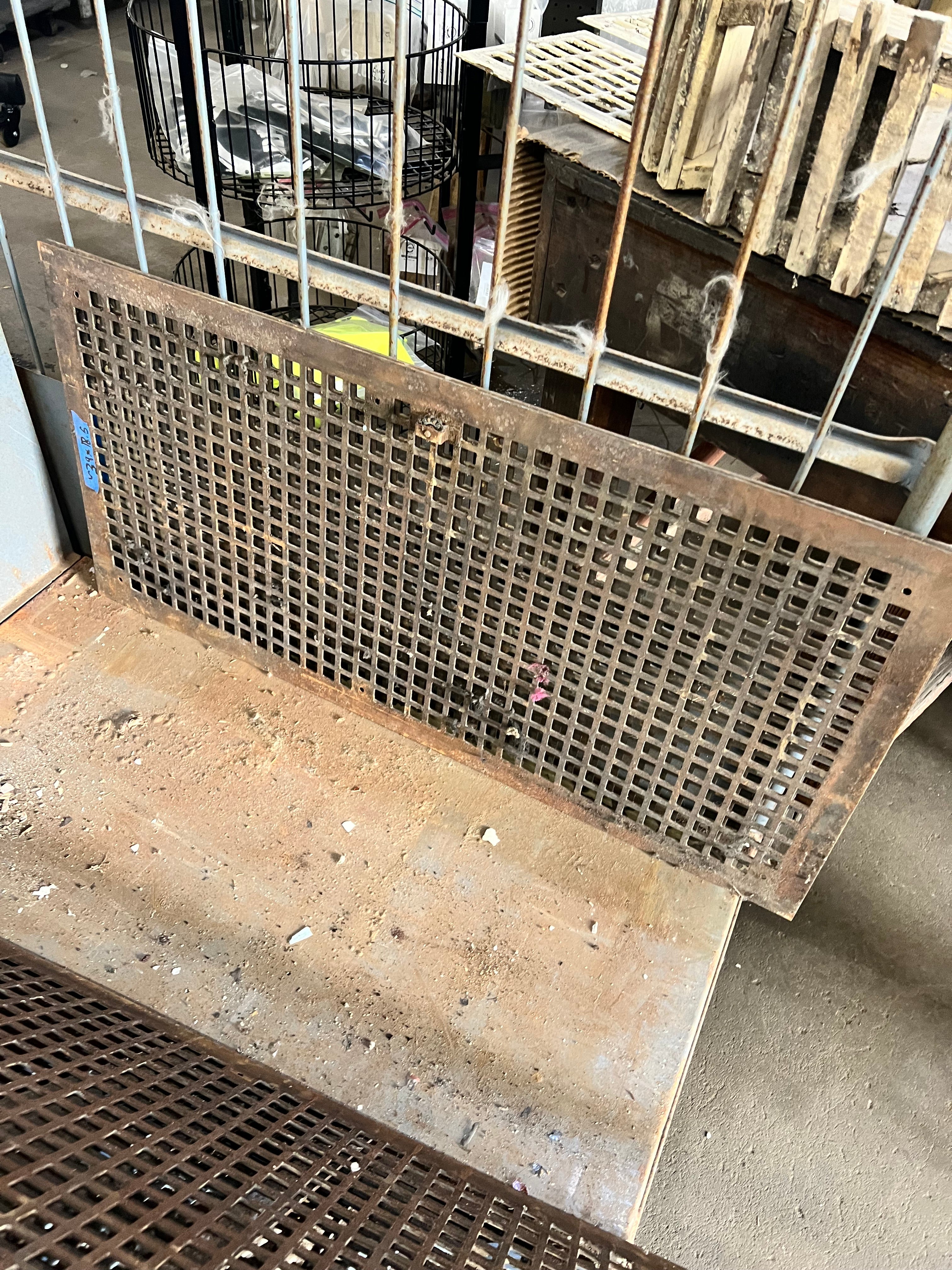 Iron grates