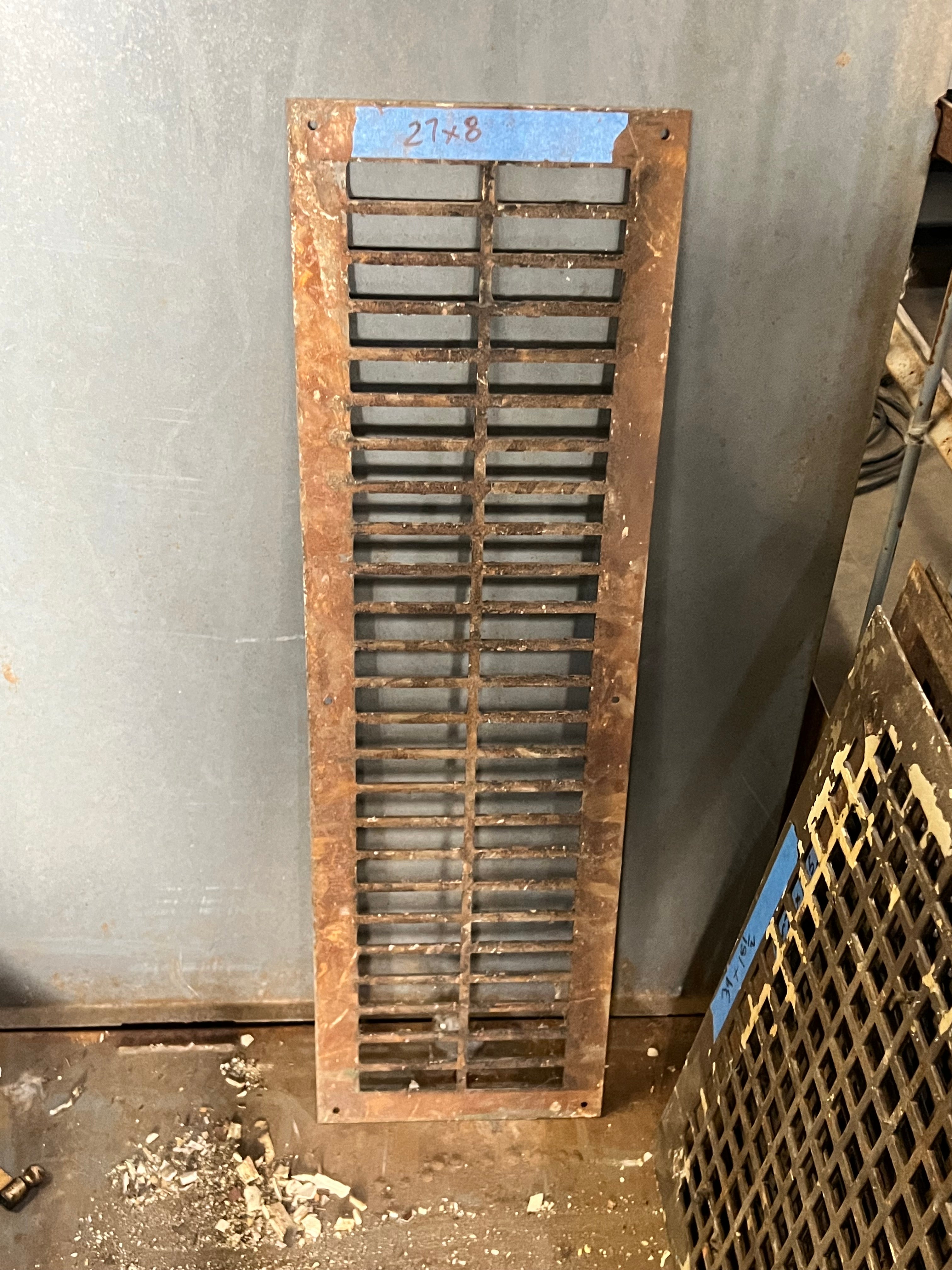 Iron grate