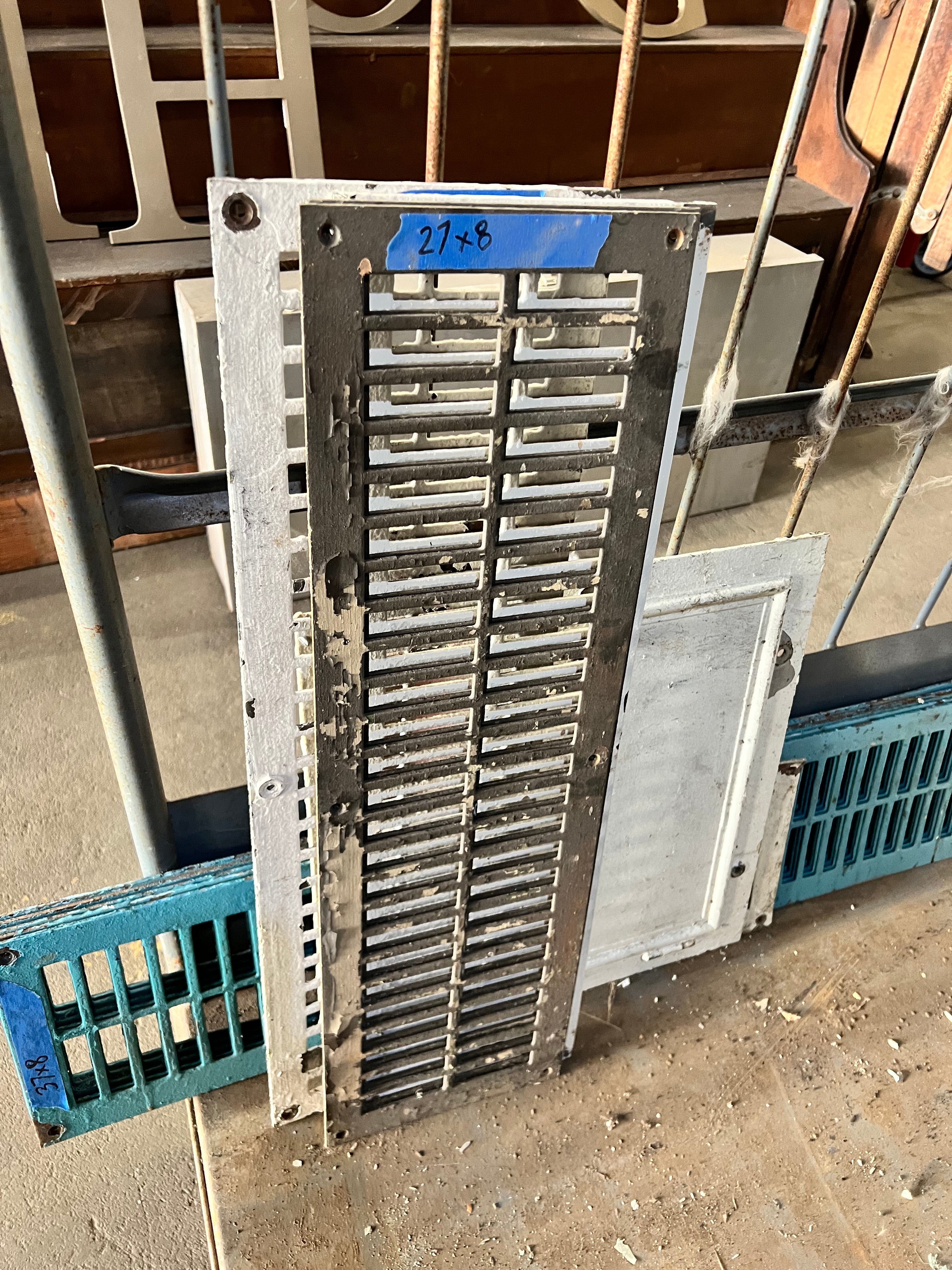 Painted Grate
