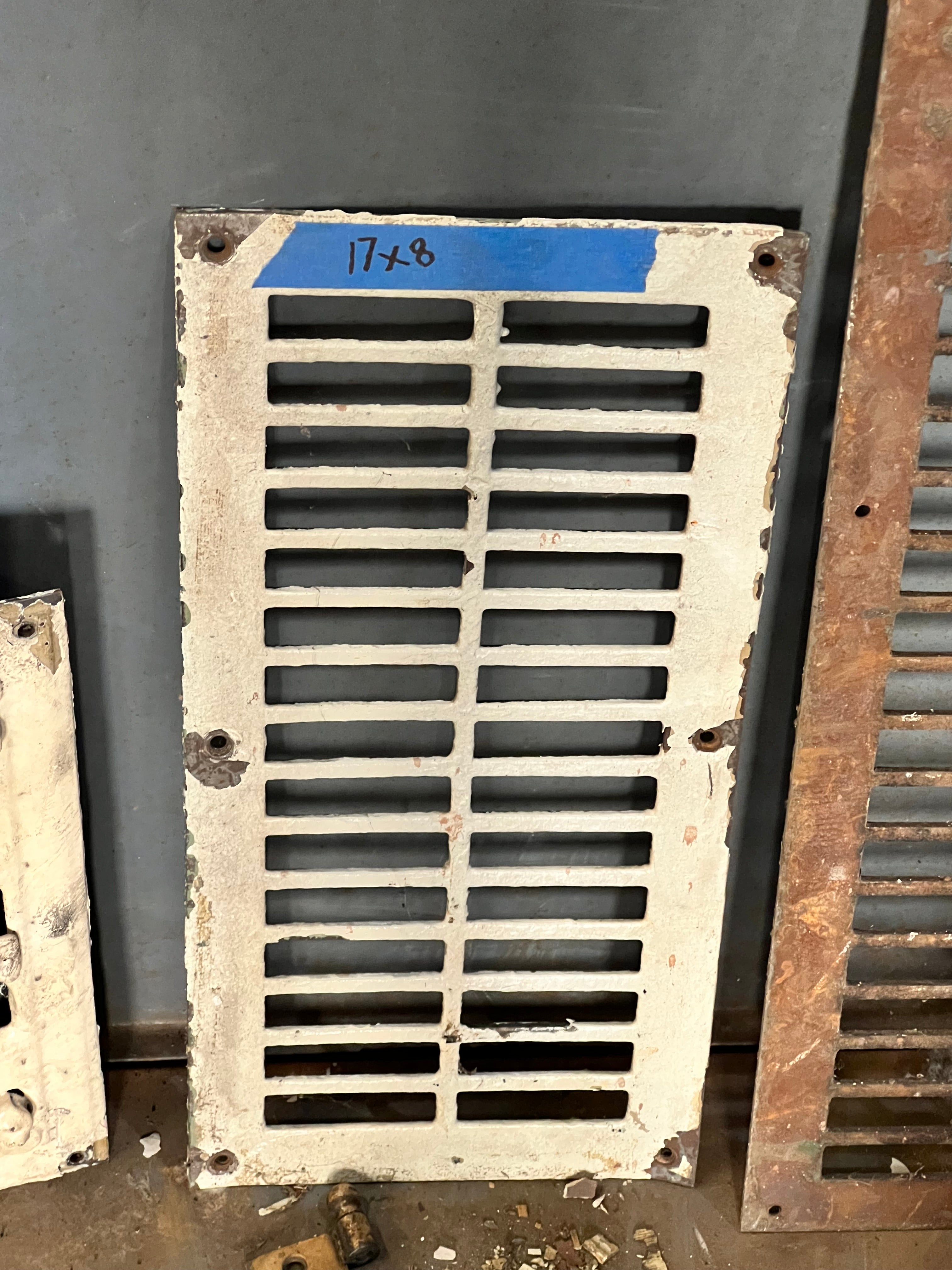 Painted Grate