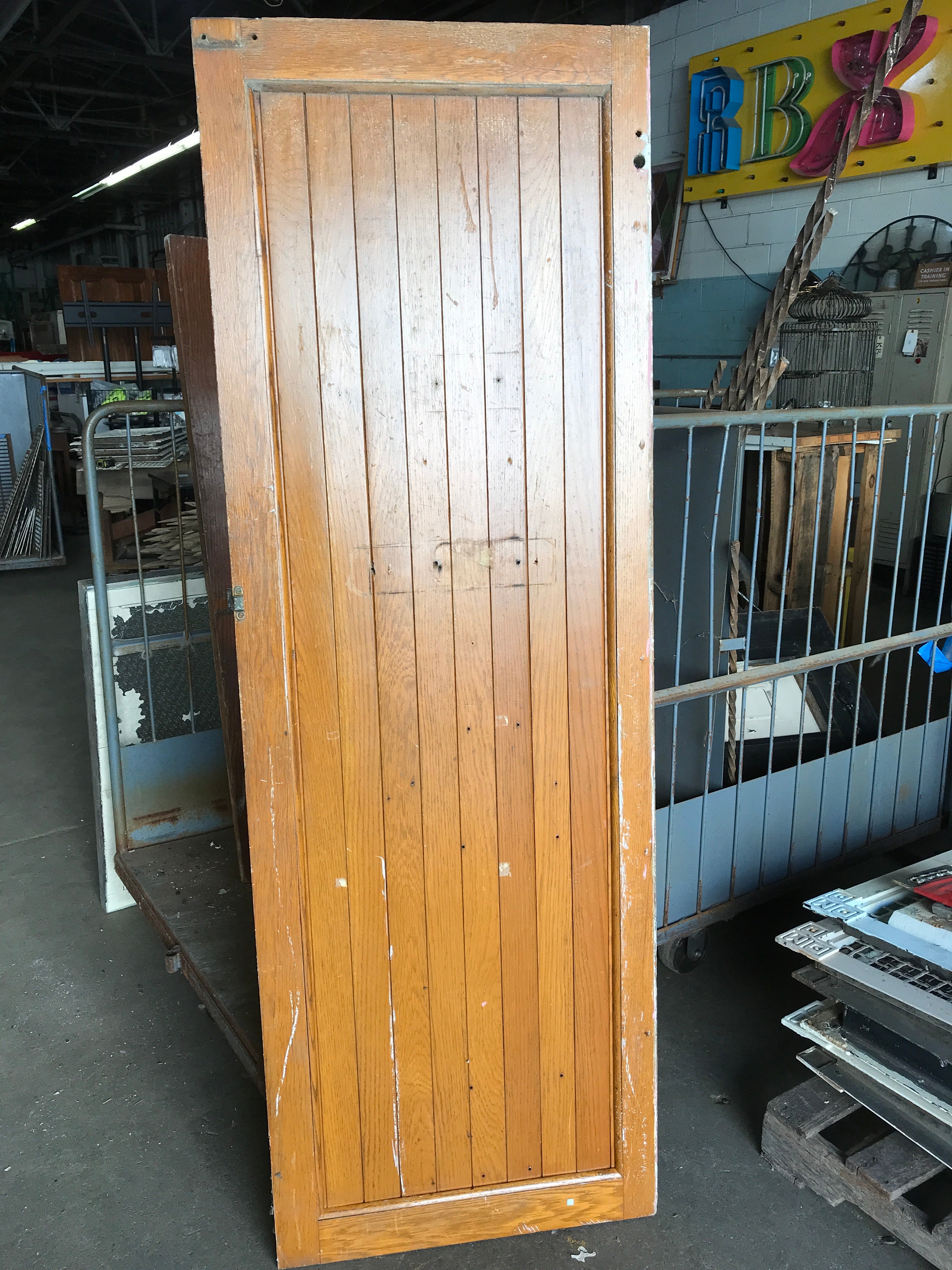 Oak Access Door
