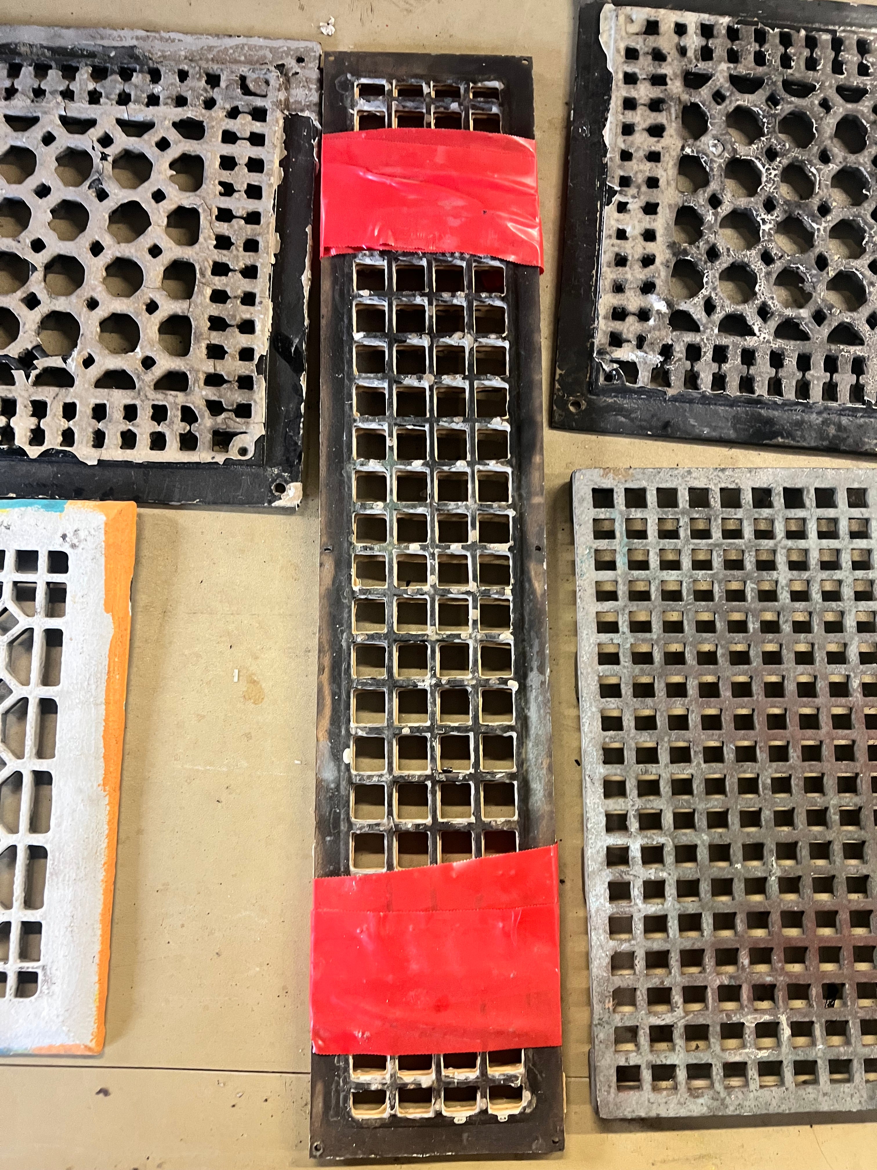 Painted Grate