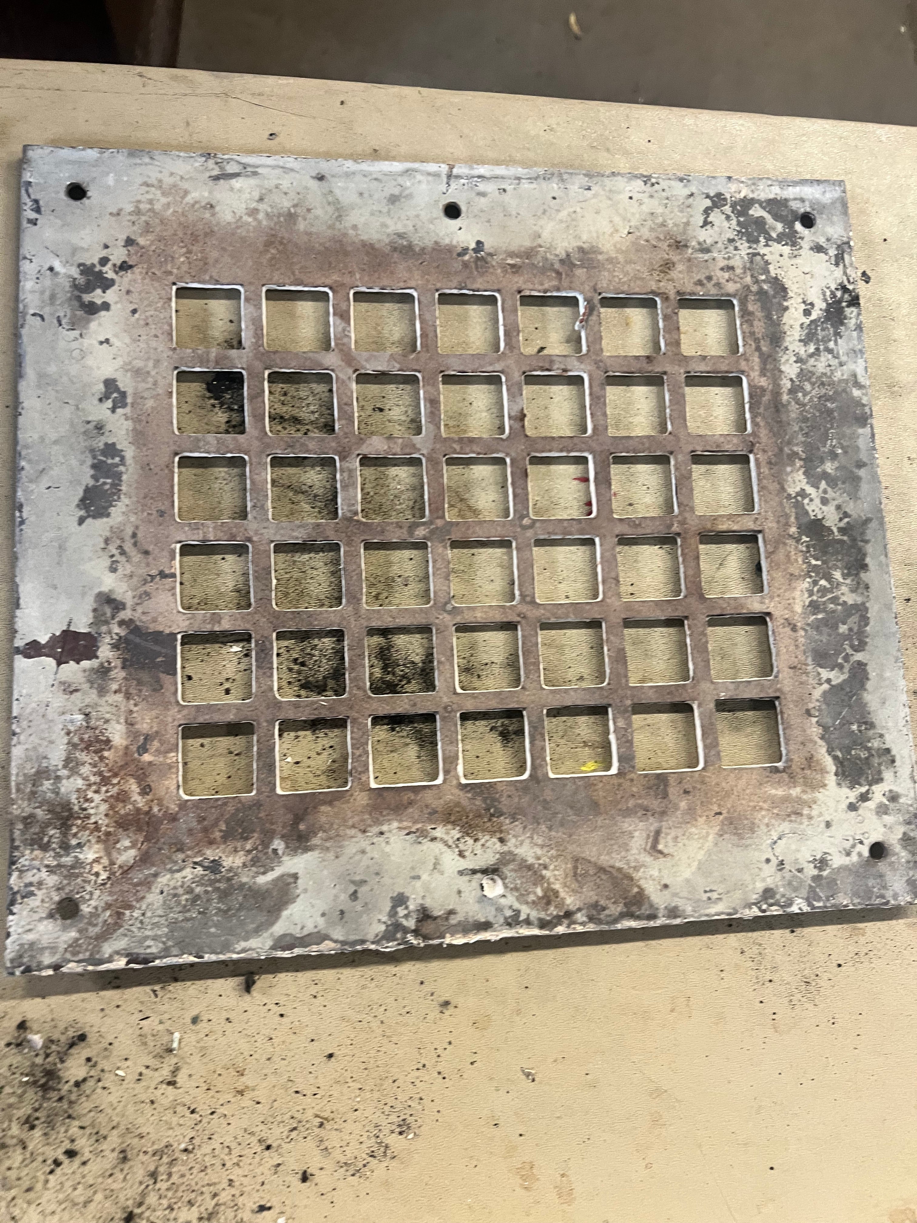 Painted Grate