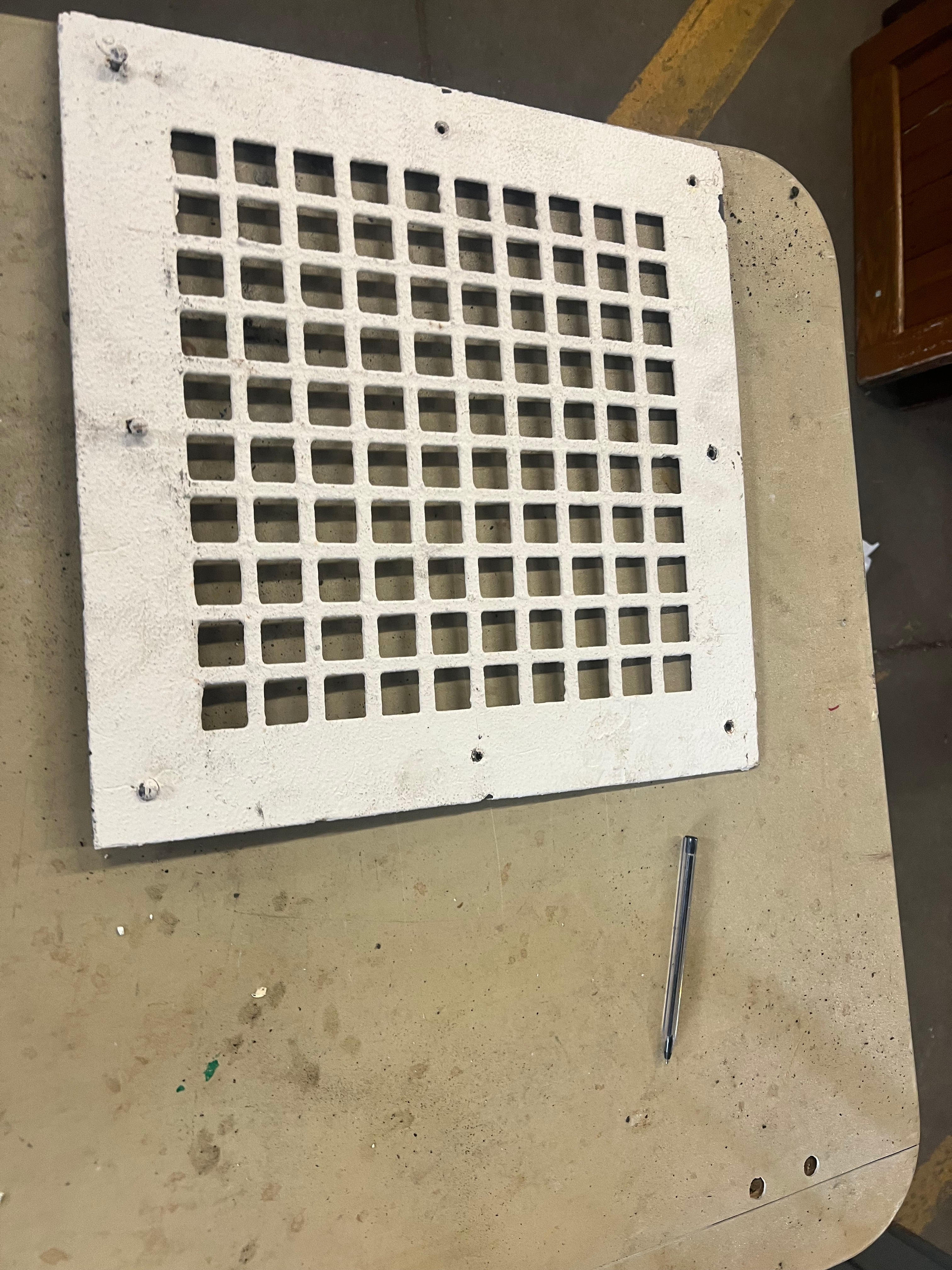 Painted Grate