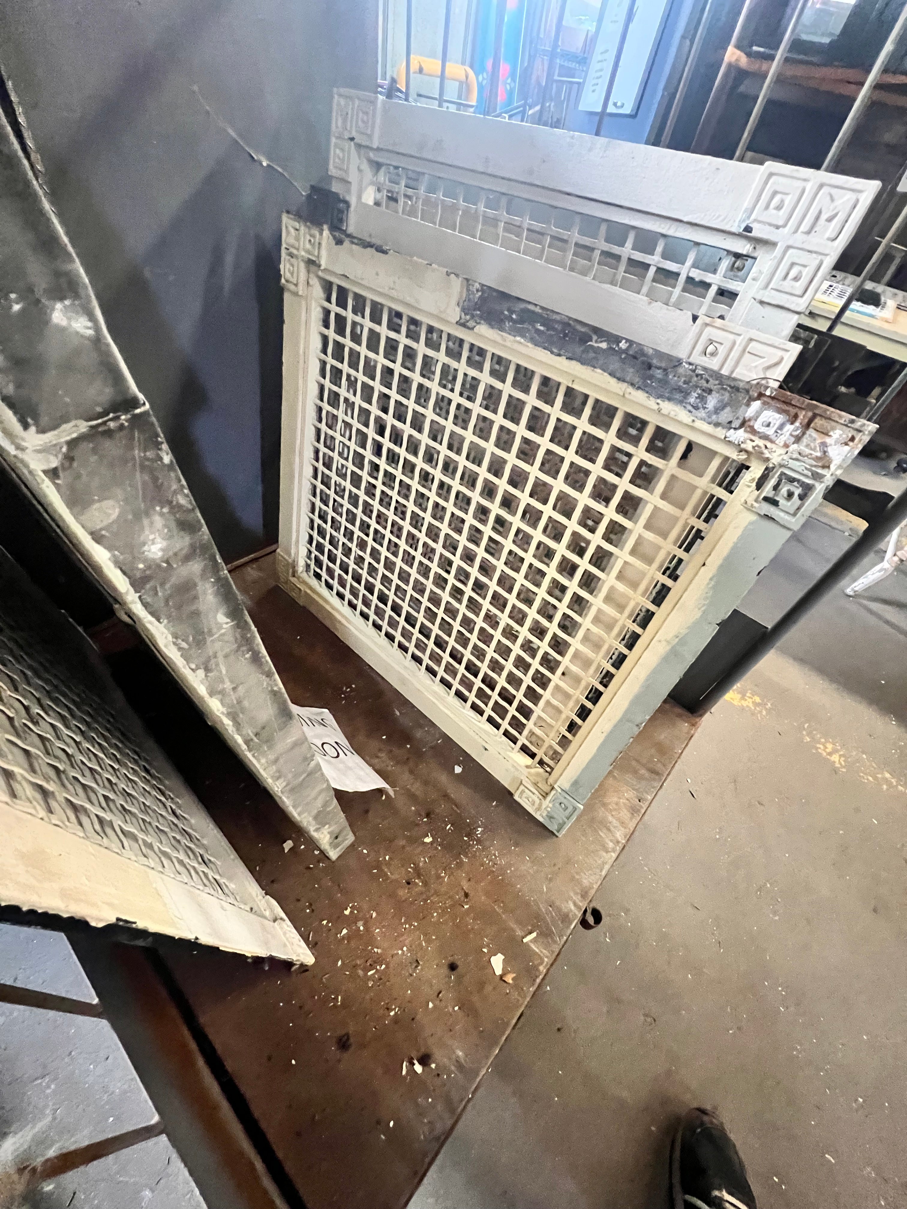 Cast Iron Grate