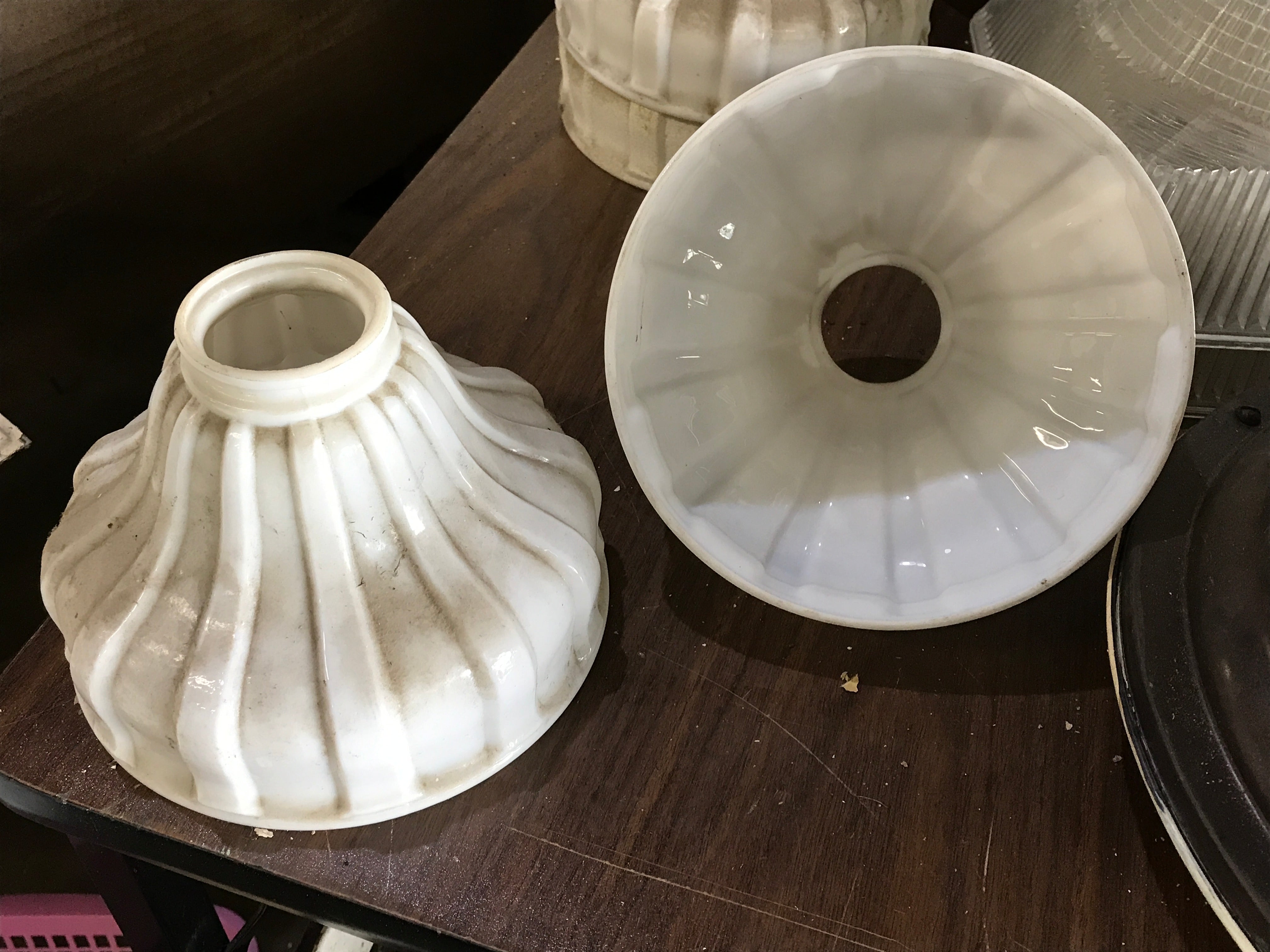 Milk Glass Shade