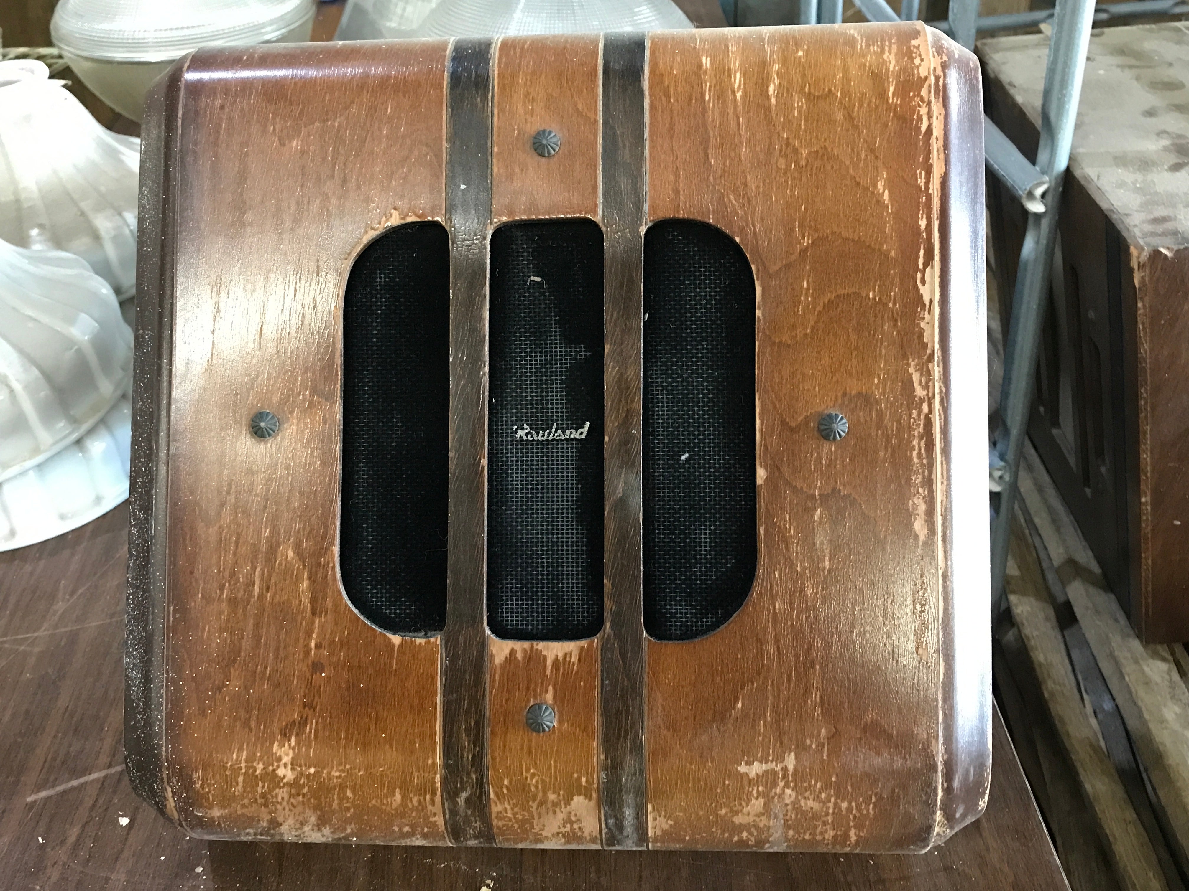 Wooden Speaker Box