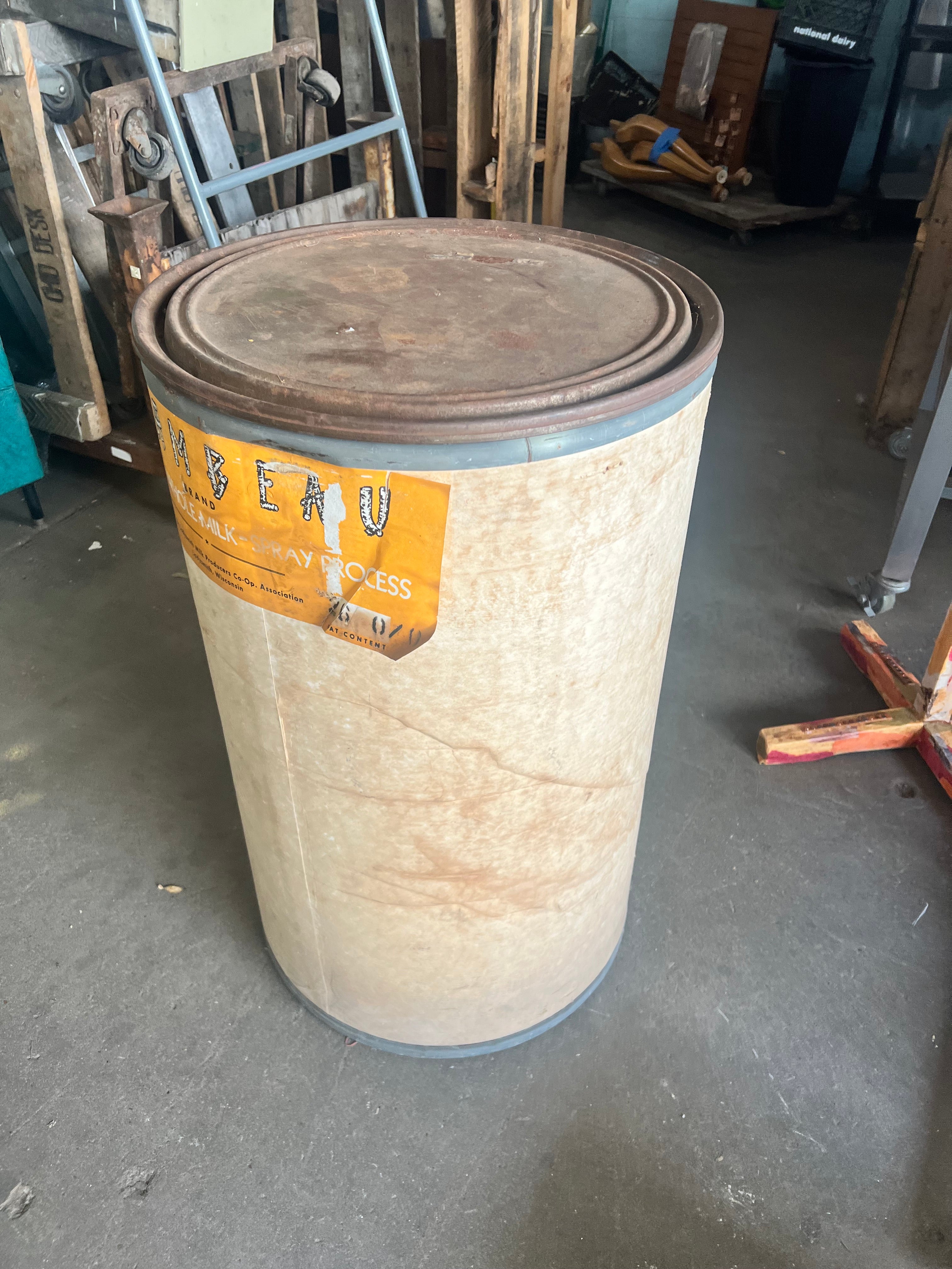 Powdered Milk Drum